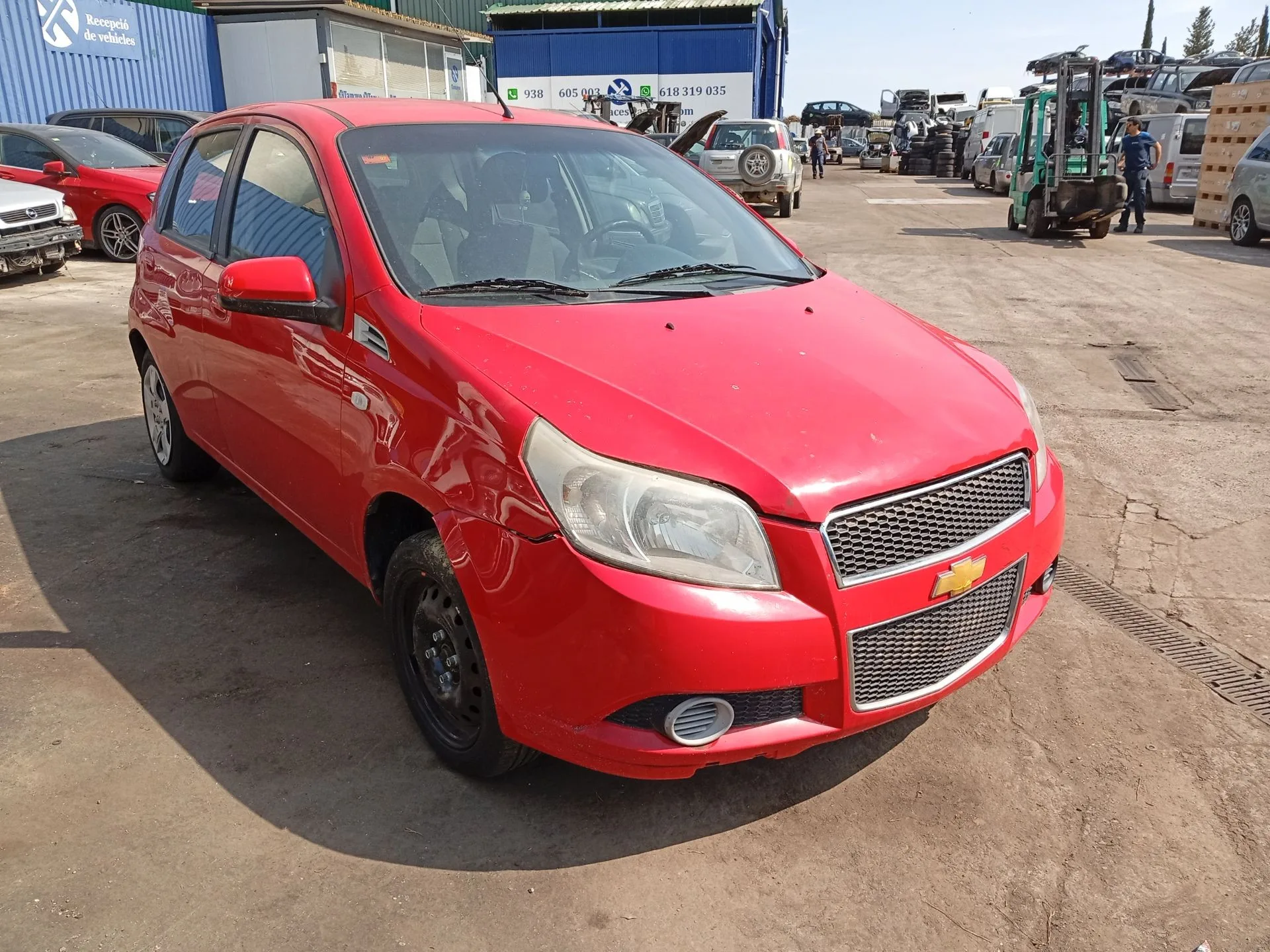 Amortiguador Delantero Derecho para Chevrolet Aveo / Kalos Hatchback (T250, T255)