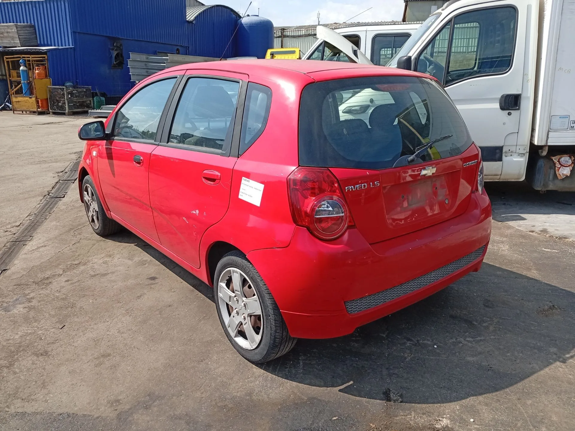Amortiguador Trasero Izquierdo para Chevrolet Aveo / Kalos Hatchback (T250, T255)
