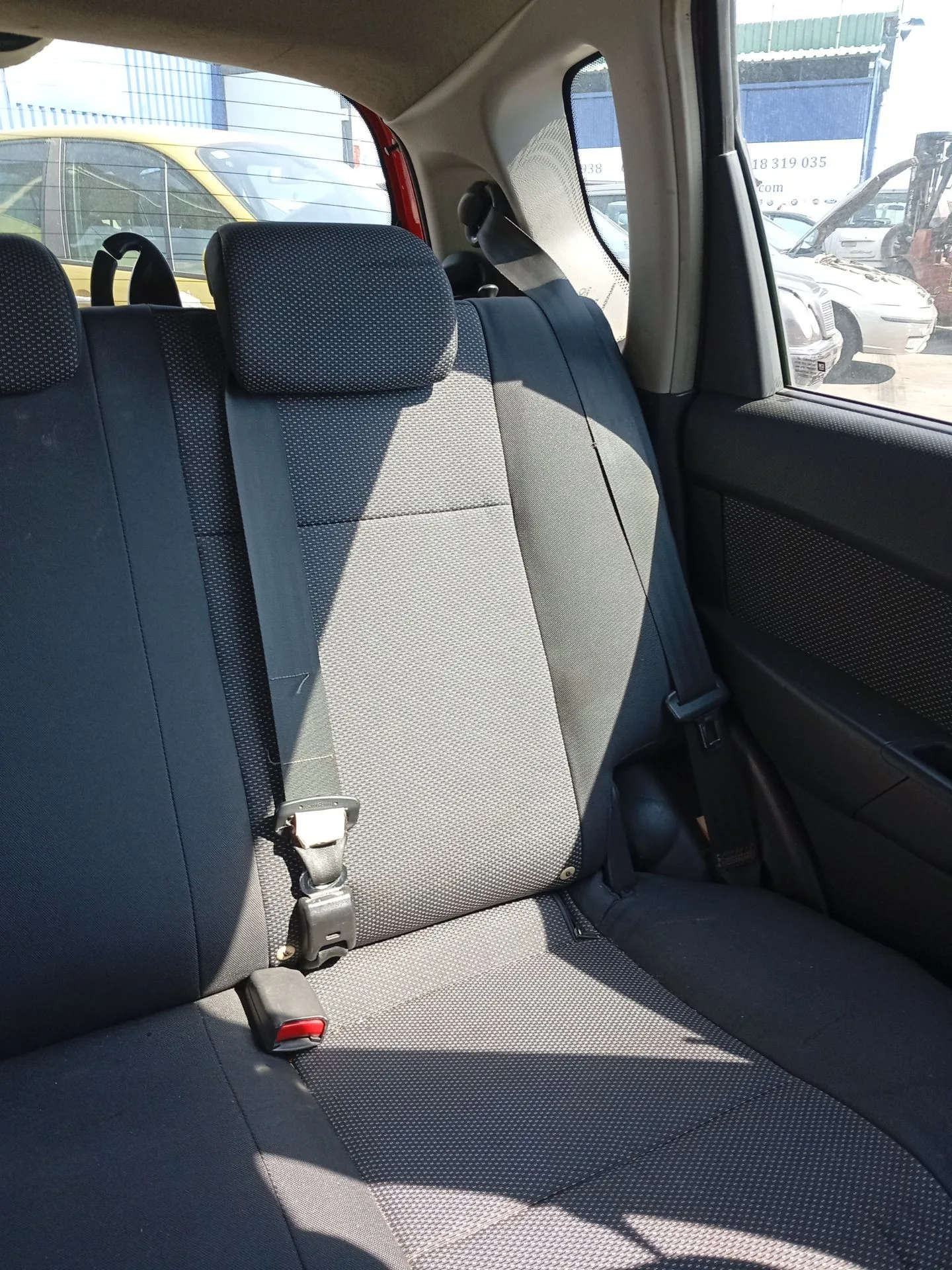 Cinturon Seguridad Trasero Izquierdo para Chevrolet Aveo / Kalos Hatchback (T250, T255)
