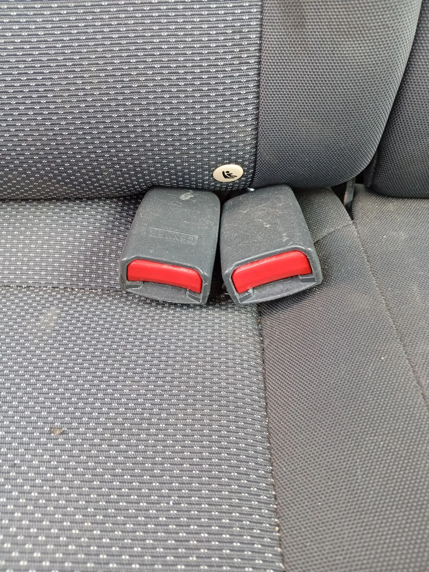 Enganche Cinturon Trasero Derecho para Chevrolet Aveo / Kalos Hatchback (T250, T255)