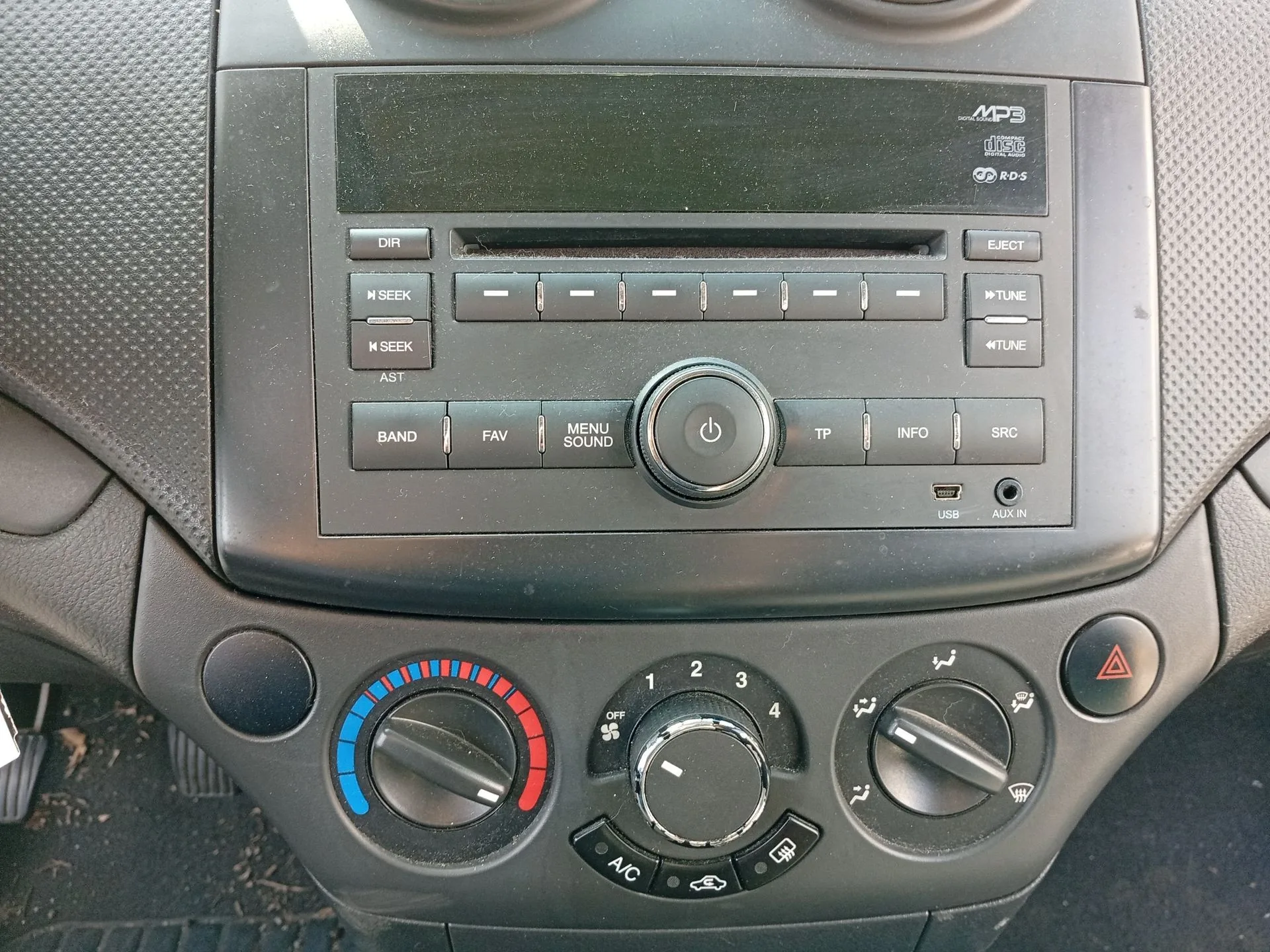 Mando Climatizador para Chevrolet Aveo / Kalos Hatchback (T250, T255)