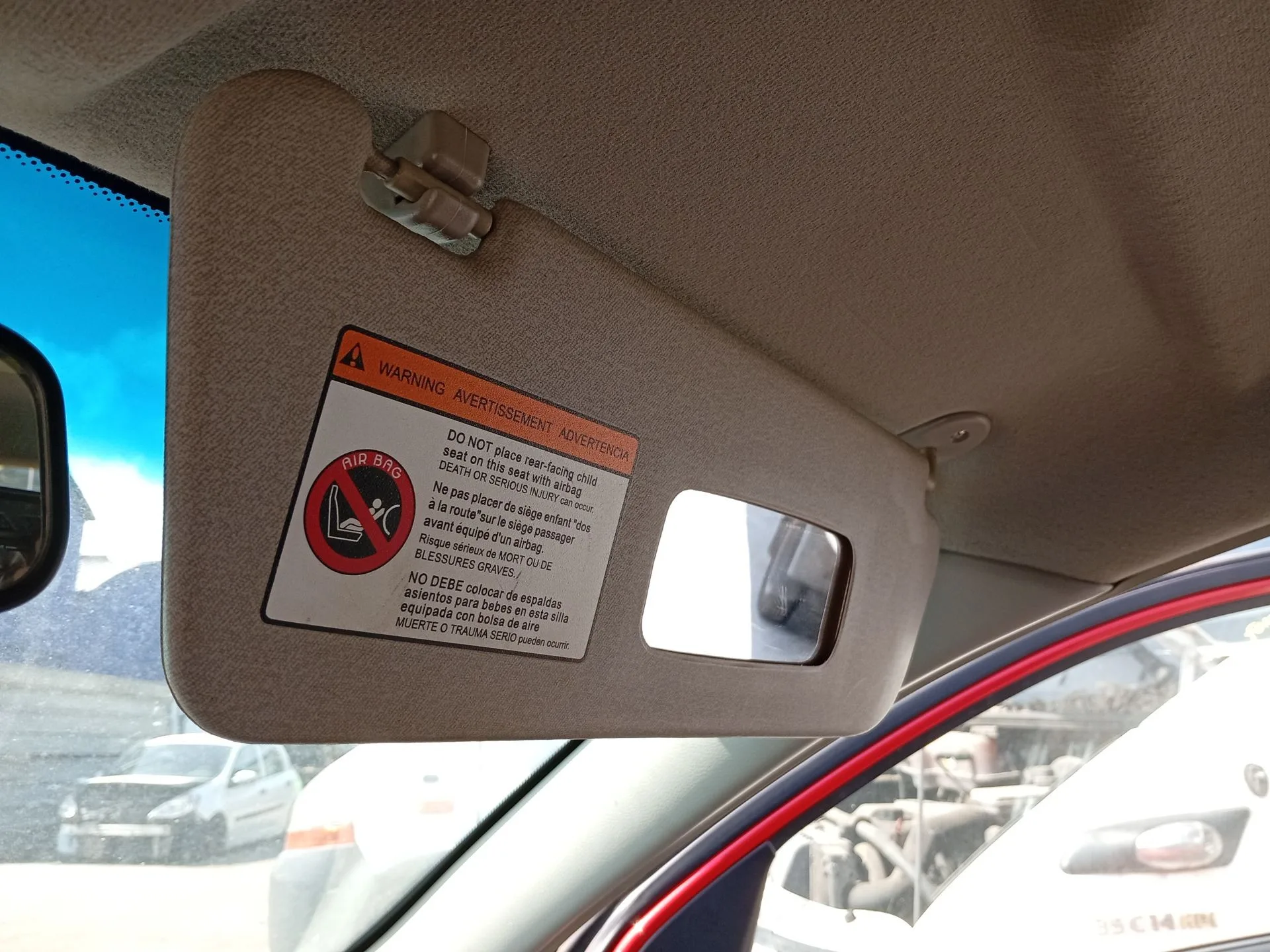Parasol Derecho para Chevrolet Aveo / Kalos Hatchback (T250, T255)