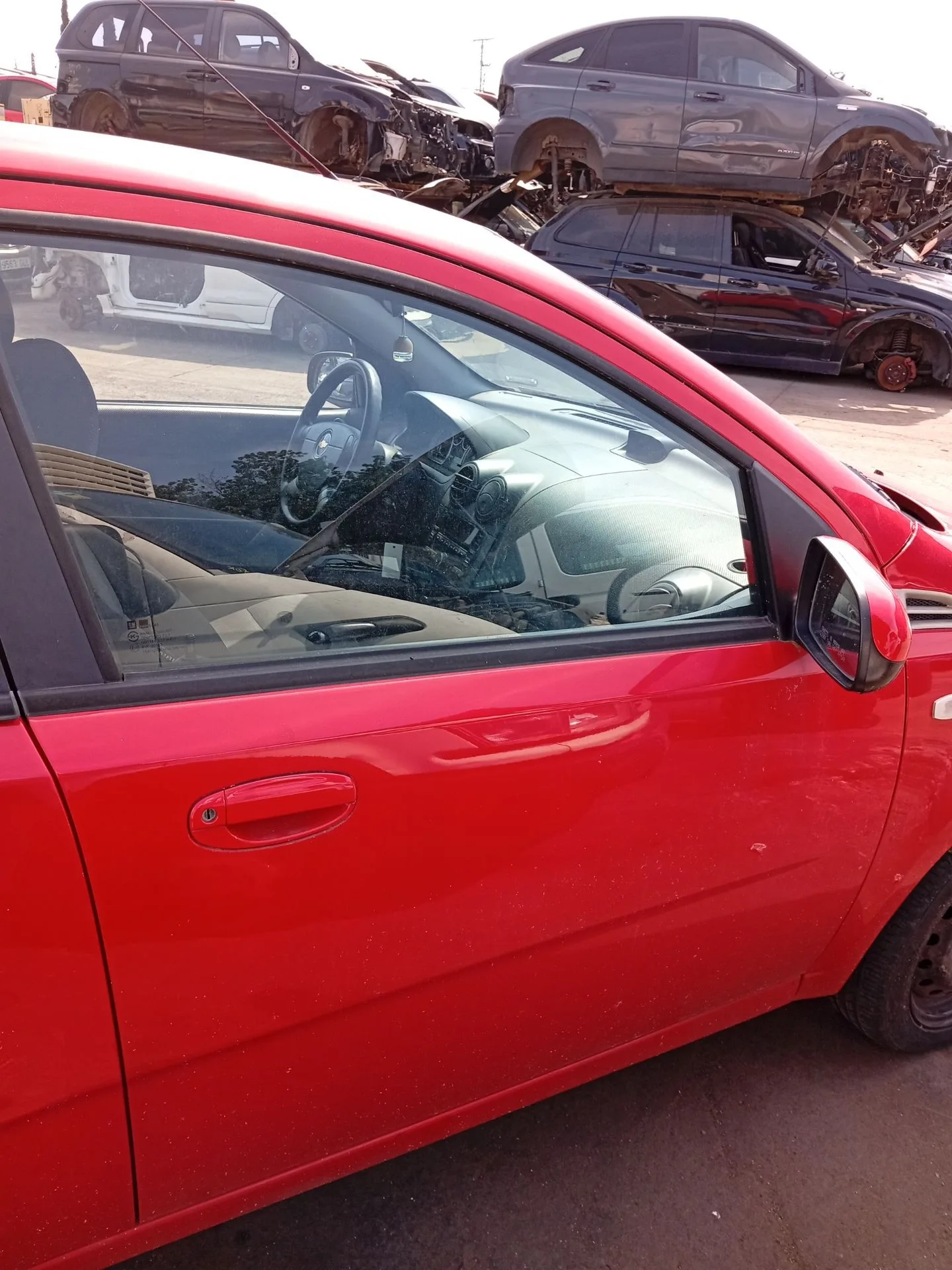 Puerta Delantera Derecha para Chevrolet Aveo / Kalos Hatchback (T250, T255)