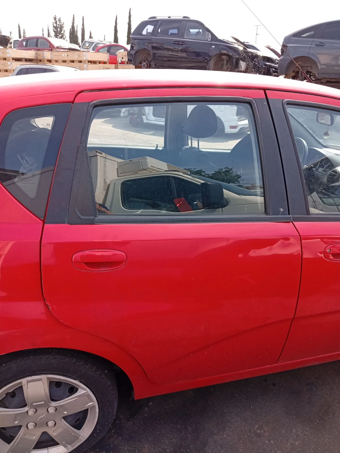 Puerta Trasera Derecha para Chevrolet Aveo / Kalos Hatchback (T250, T255)