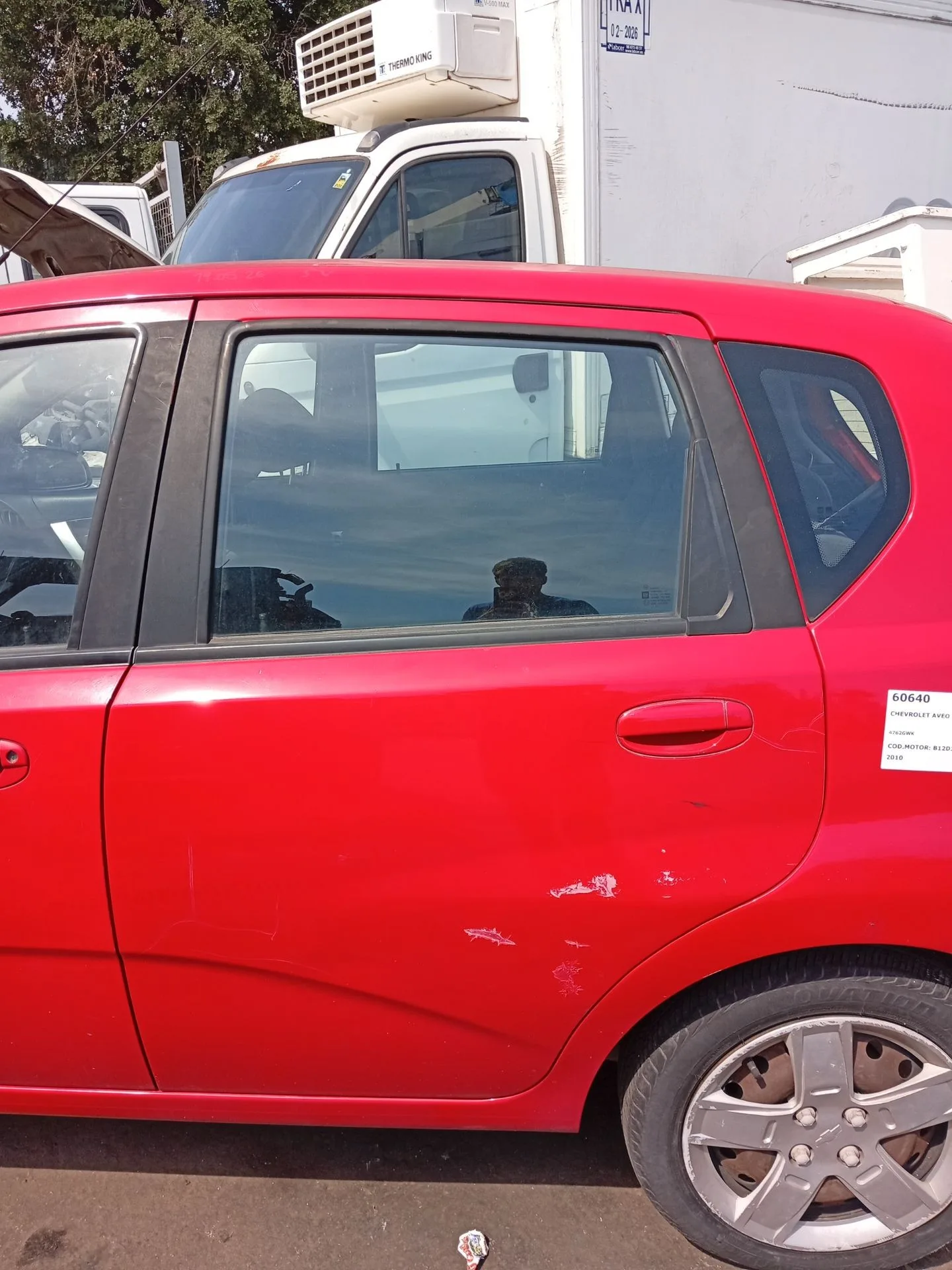 Puerta Trasera Izquierda para Chevrolet Aveo / Kalos Hatchback (T250, T255)