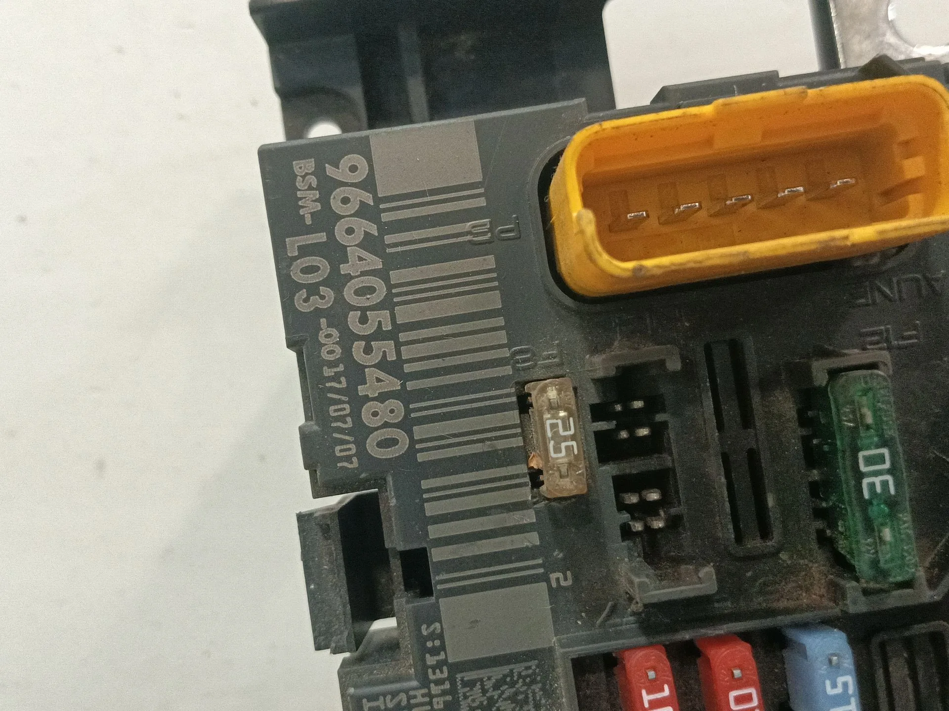 Caja Reles / Fusibles para Citroën C3 I (Fc_, Fn_)