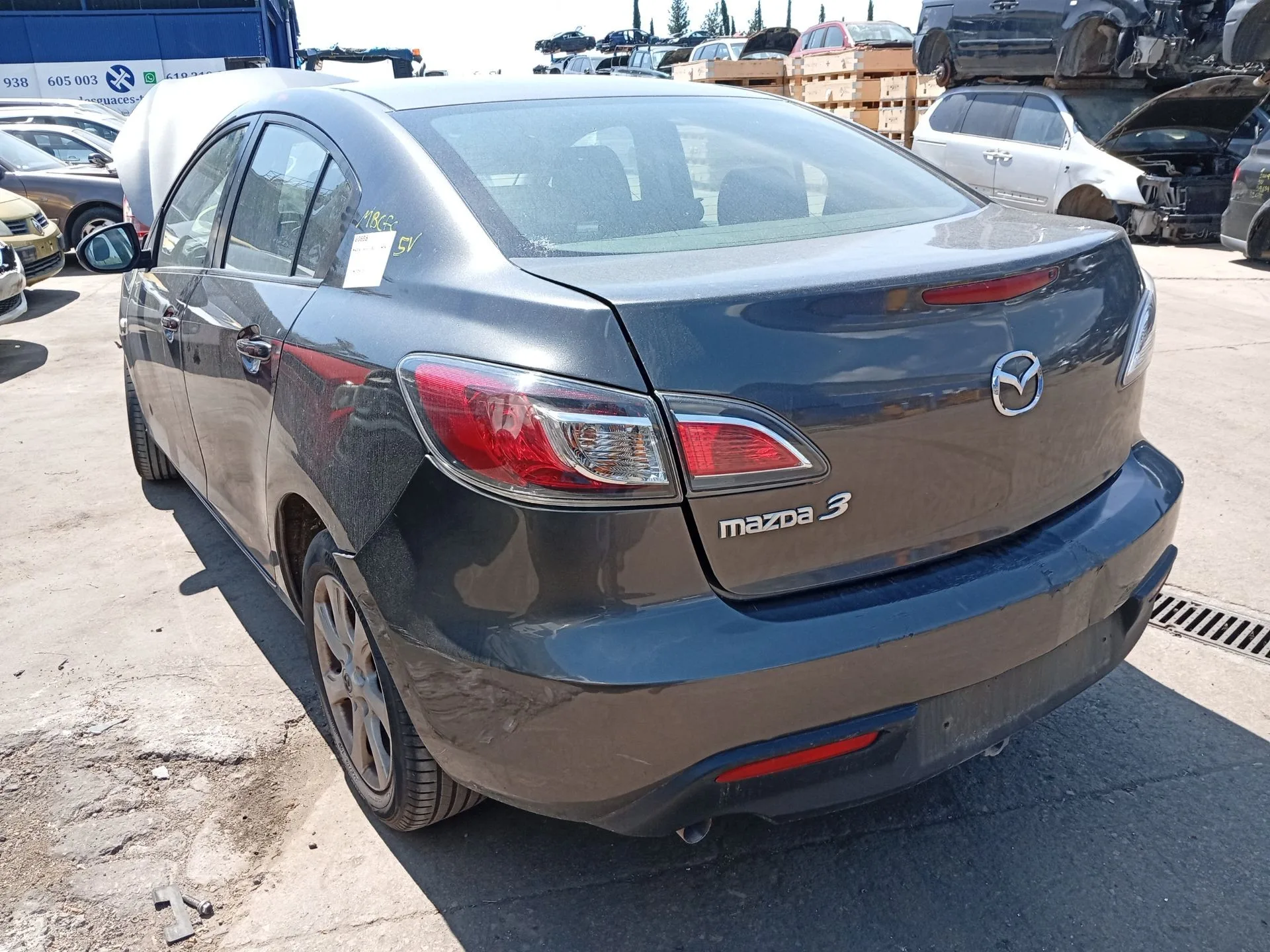 Amortiguador Trasero Izquierdo para Mazda 3 Sedan (Bl)