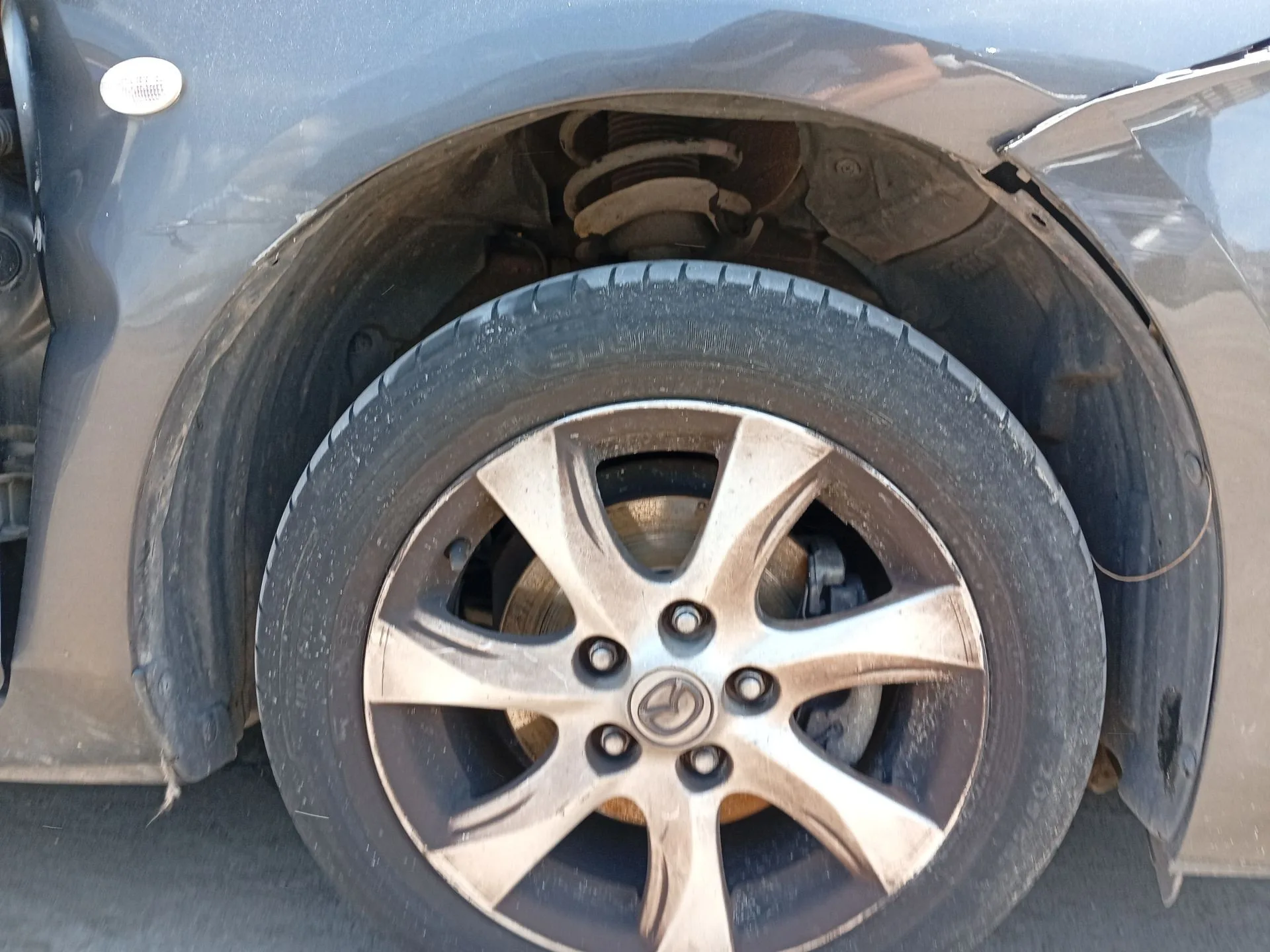 Paso De Rueda Delantero Derecho para Mazda 3 Sedan (Bl)