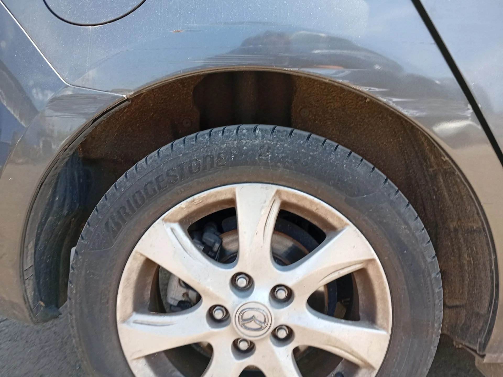 Paso De Rueda Trasero Derecho para Mazda 3 Sedan (Bl)