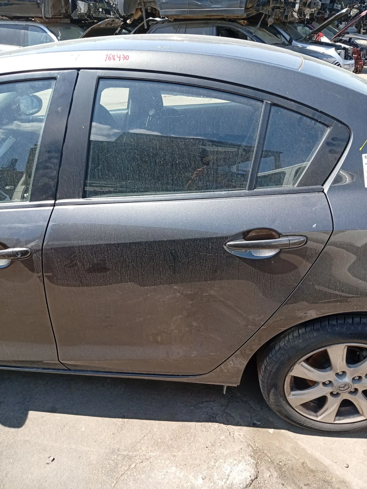 Puerta Trasera Izquierda para Mazda 3 Sedan (Bl)
