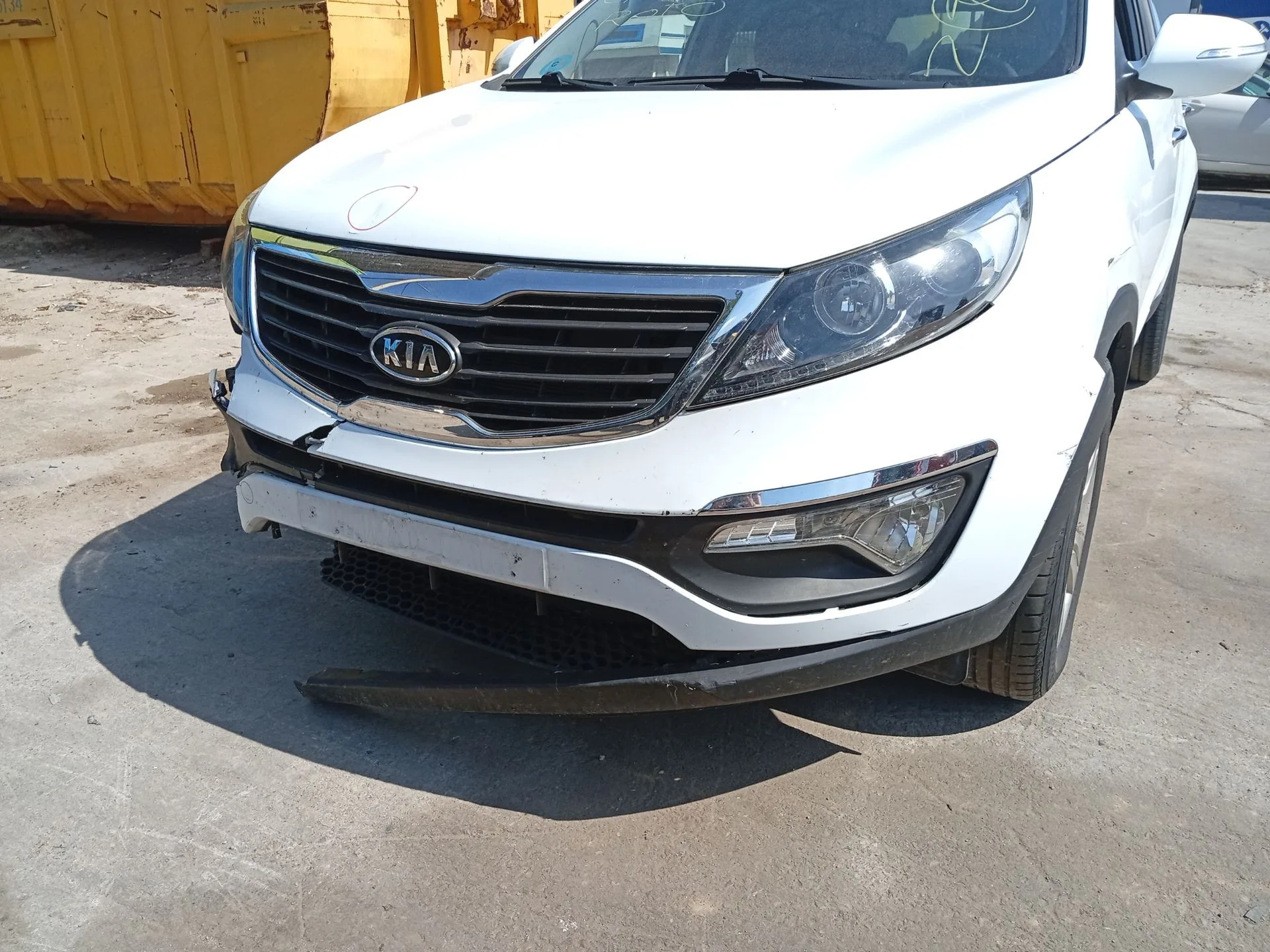 Refuerzo Paragolpes Delantero para Kia Sportage Iii (Sl)