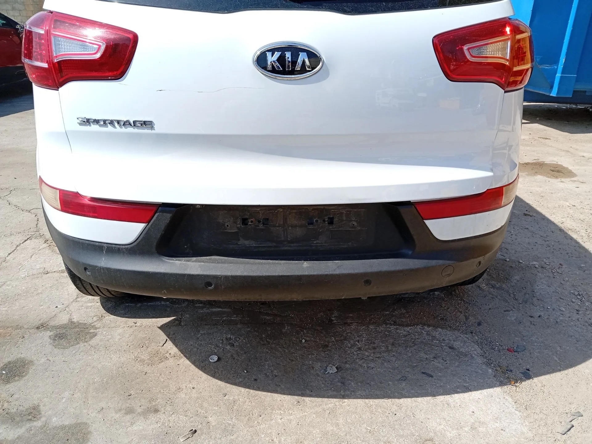 Refuerzo Paragolpes Trasero para Kia Sportage Iii (Sl)