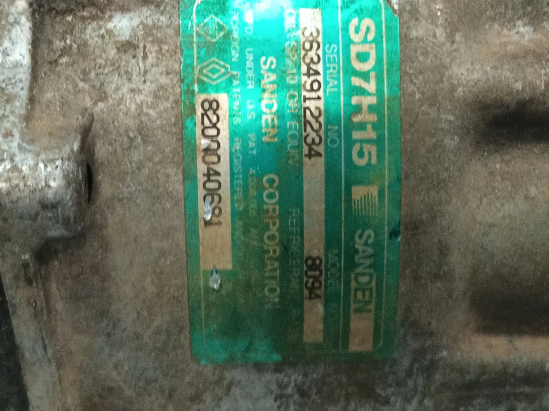 Compresor Aire Acondicionado para Volvo V40 Station Wagon (645)
