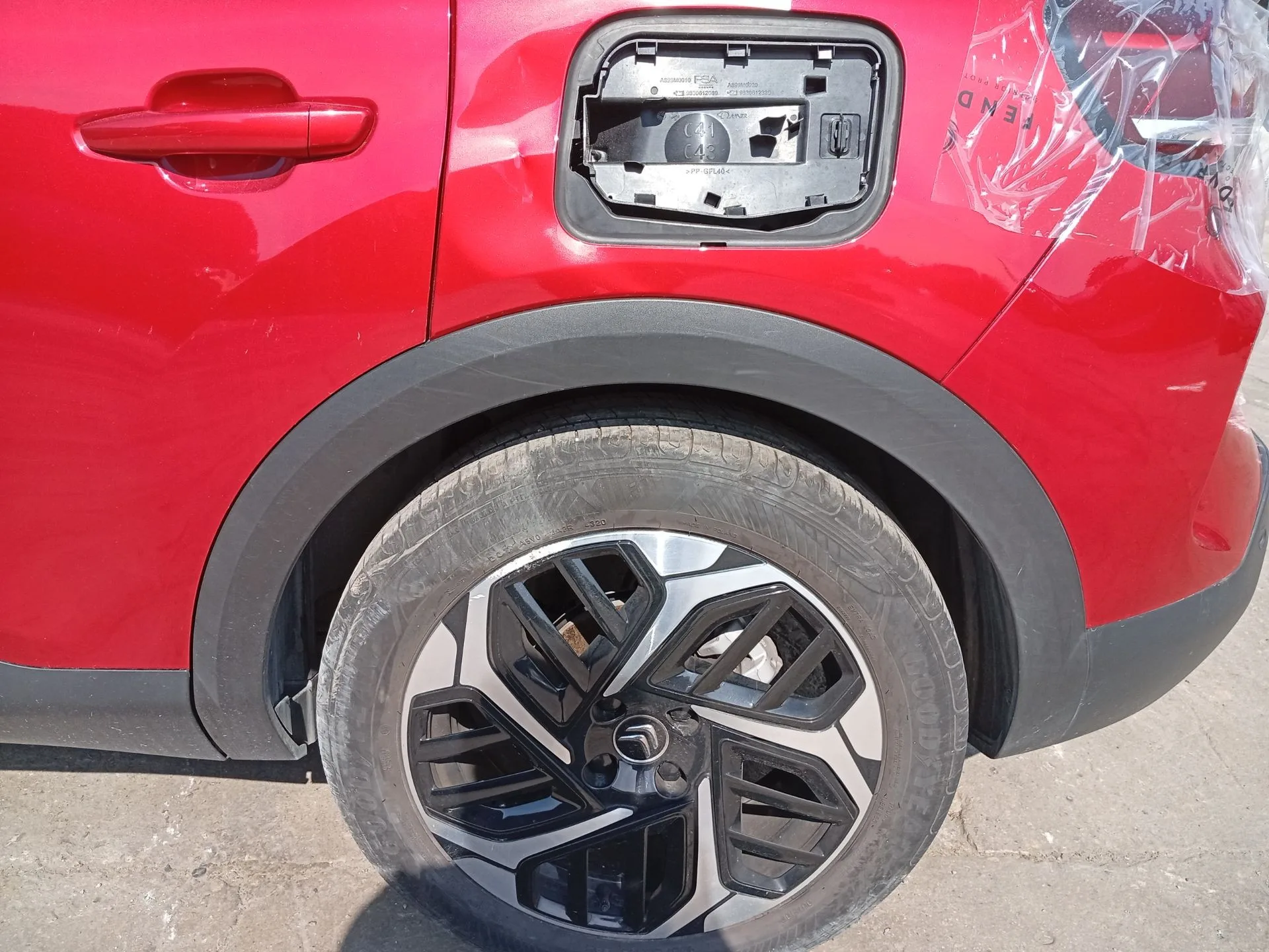 Aletin Trasero Izquierdo para Citroën C4 Iii (Ba_, Bb_, Bc_)