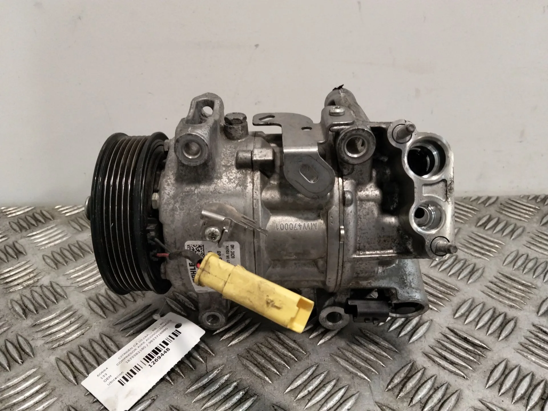 Compresor Aire Acondicionado para Citroën C4 Iii (Ba_, Bb_, Bc_)