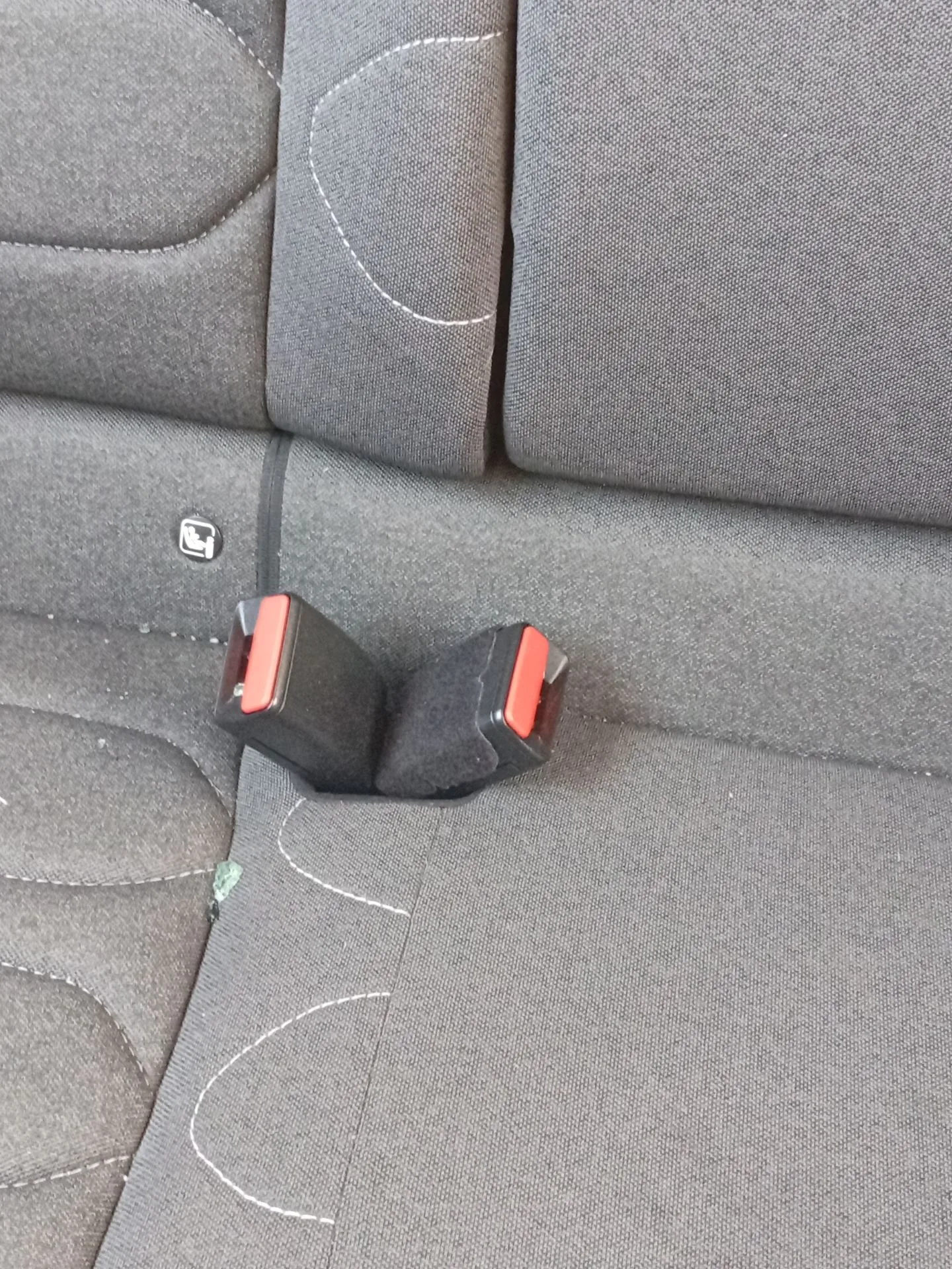 Enganche Cinturon Trasero Central para Citroën C4 Iii (Ba_, Bb_, Bc_)