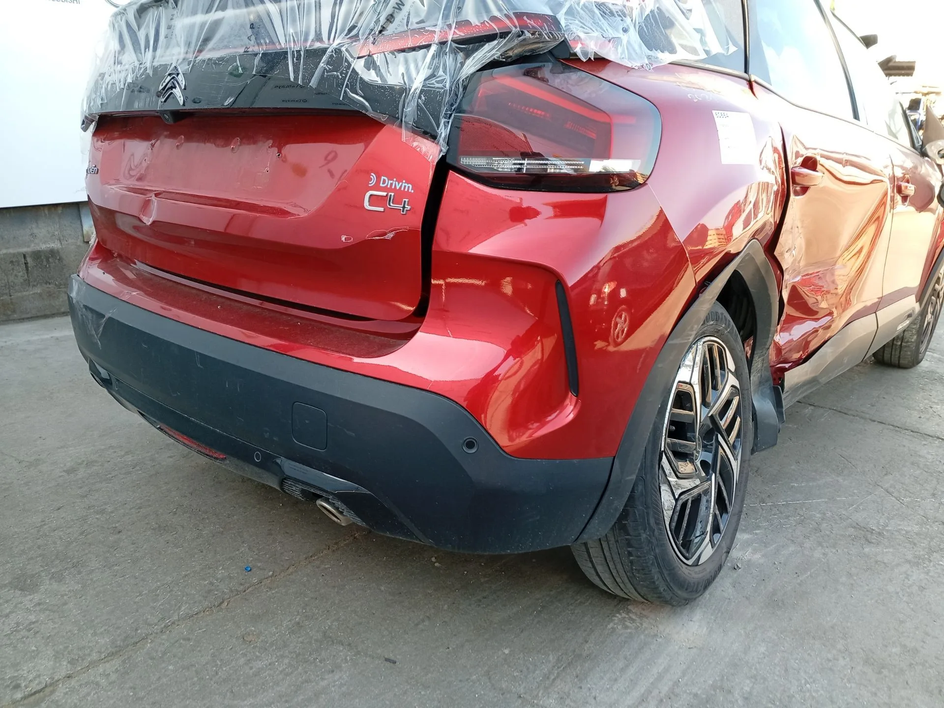 Paragolpes Trasero para Citroën C4 Iii (Ba_, Bb_, Bc_)