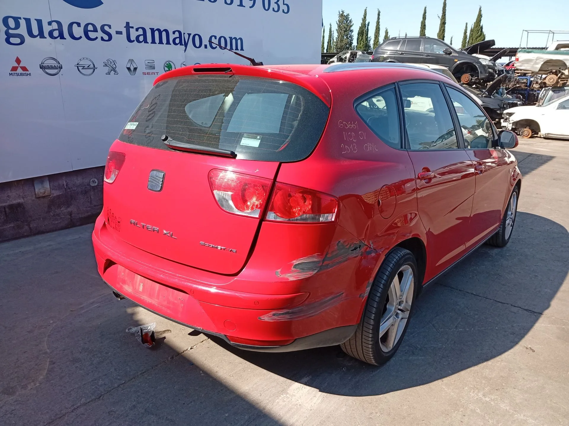 Amortiguador Trasero Derecho para Seat Altea Xl (5P5, 5P8)