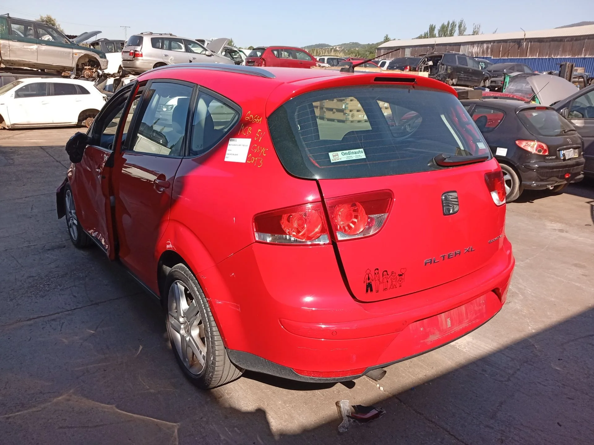 Amortiguador Trasero Izquierdo para Seat Altea Xl (5P5, 5P8)