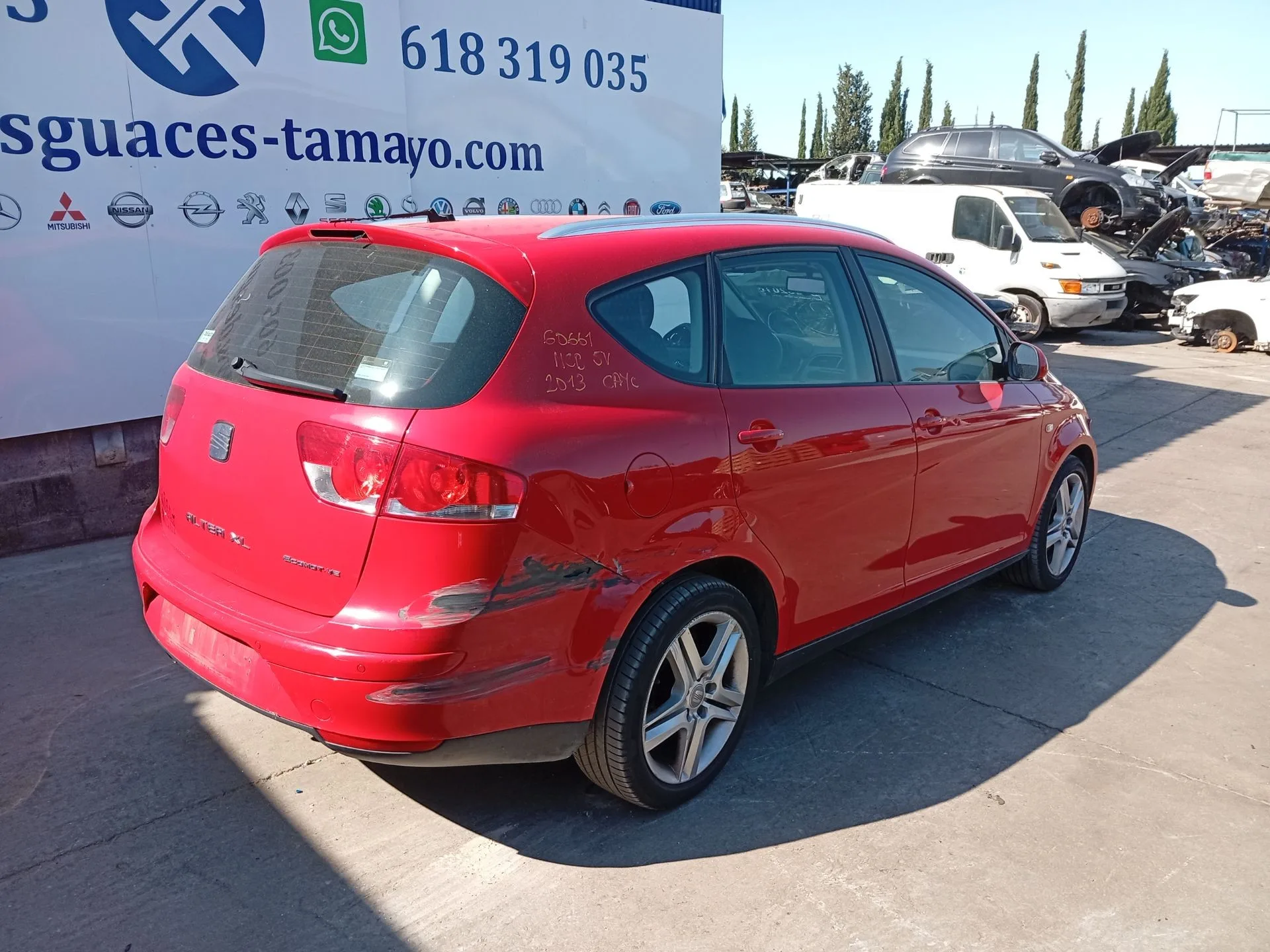 Barra Estabilizadora Trasera para Seat Altea Xl (5P5, 5P8)