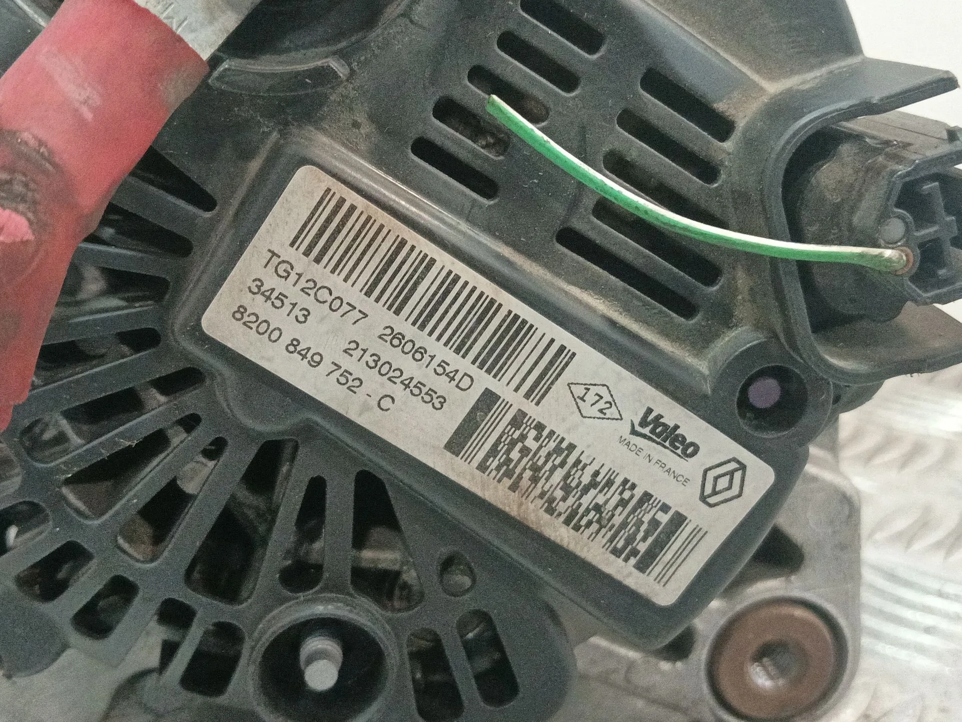 Alternador para Renault Megane Iii Berlina 5 P