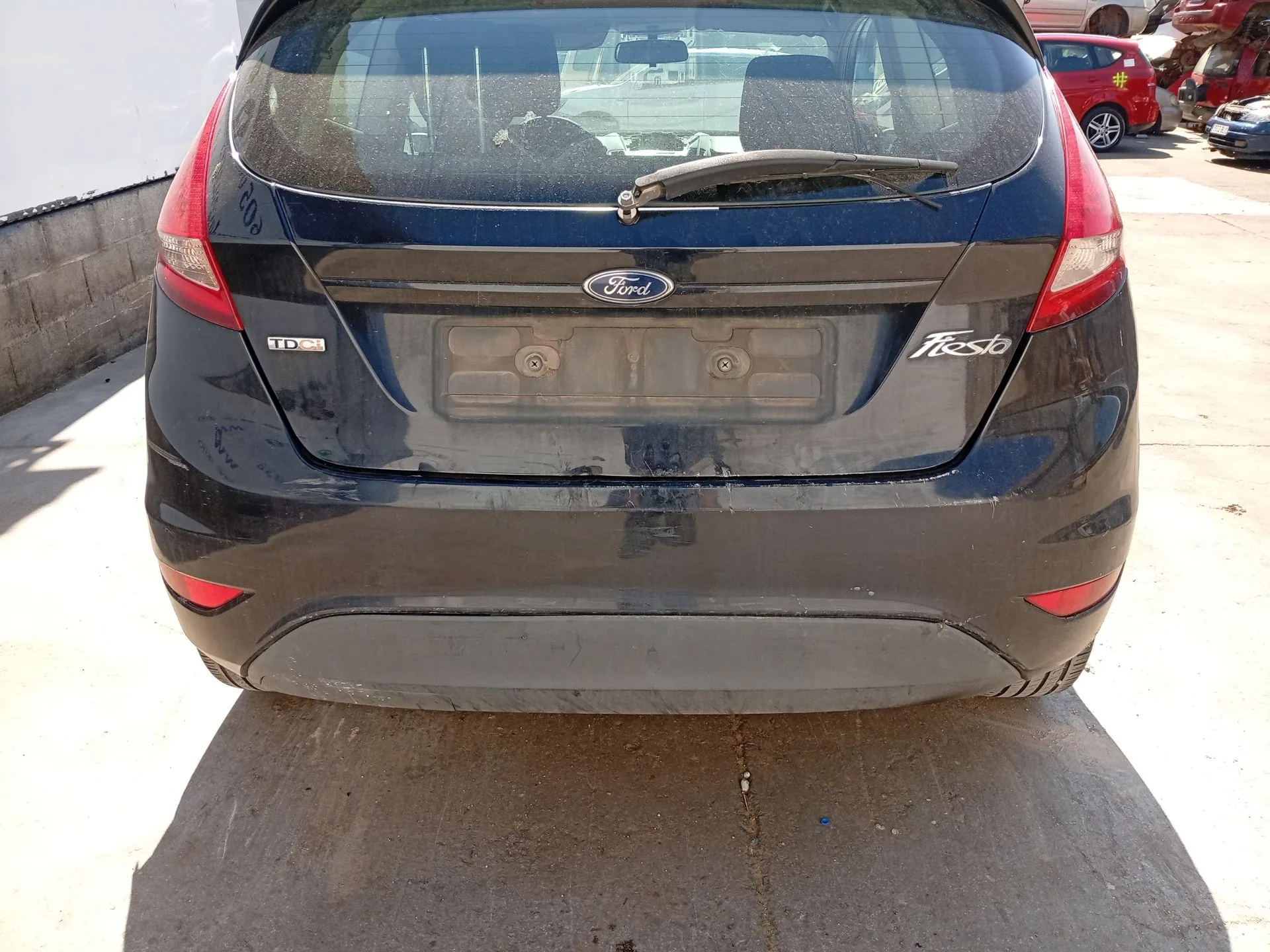 Paragolpes Trasero para Ford Fiesta Vi (Cb1, Ccn)