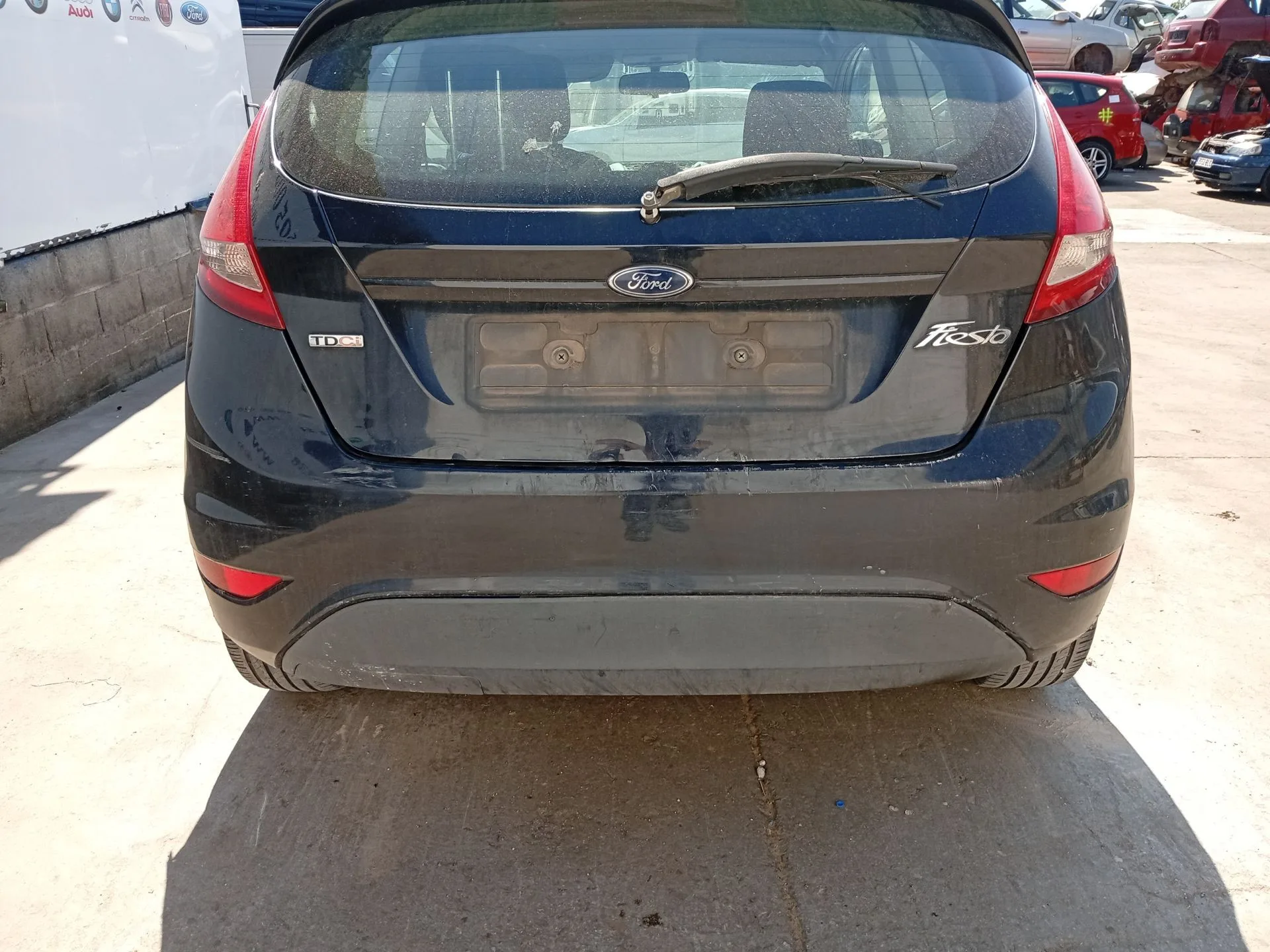 Refuerzo Paragolpes Trasero para Ford Fiesta Vi (Cb1, Ccn)