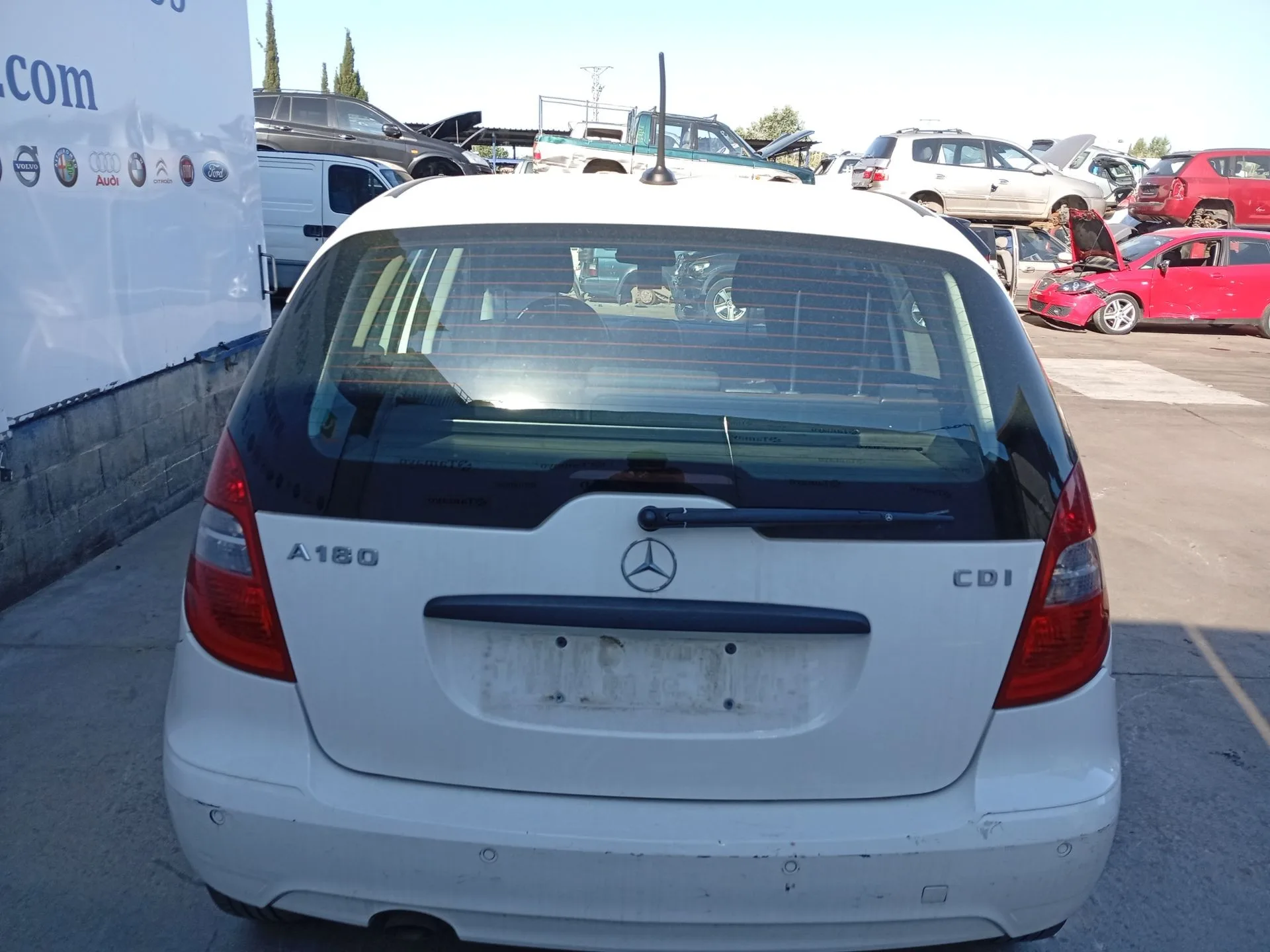 Motor Limpia Trasero para Mercedes-Benz Clase A (W169)