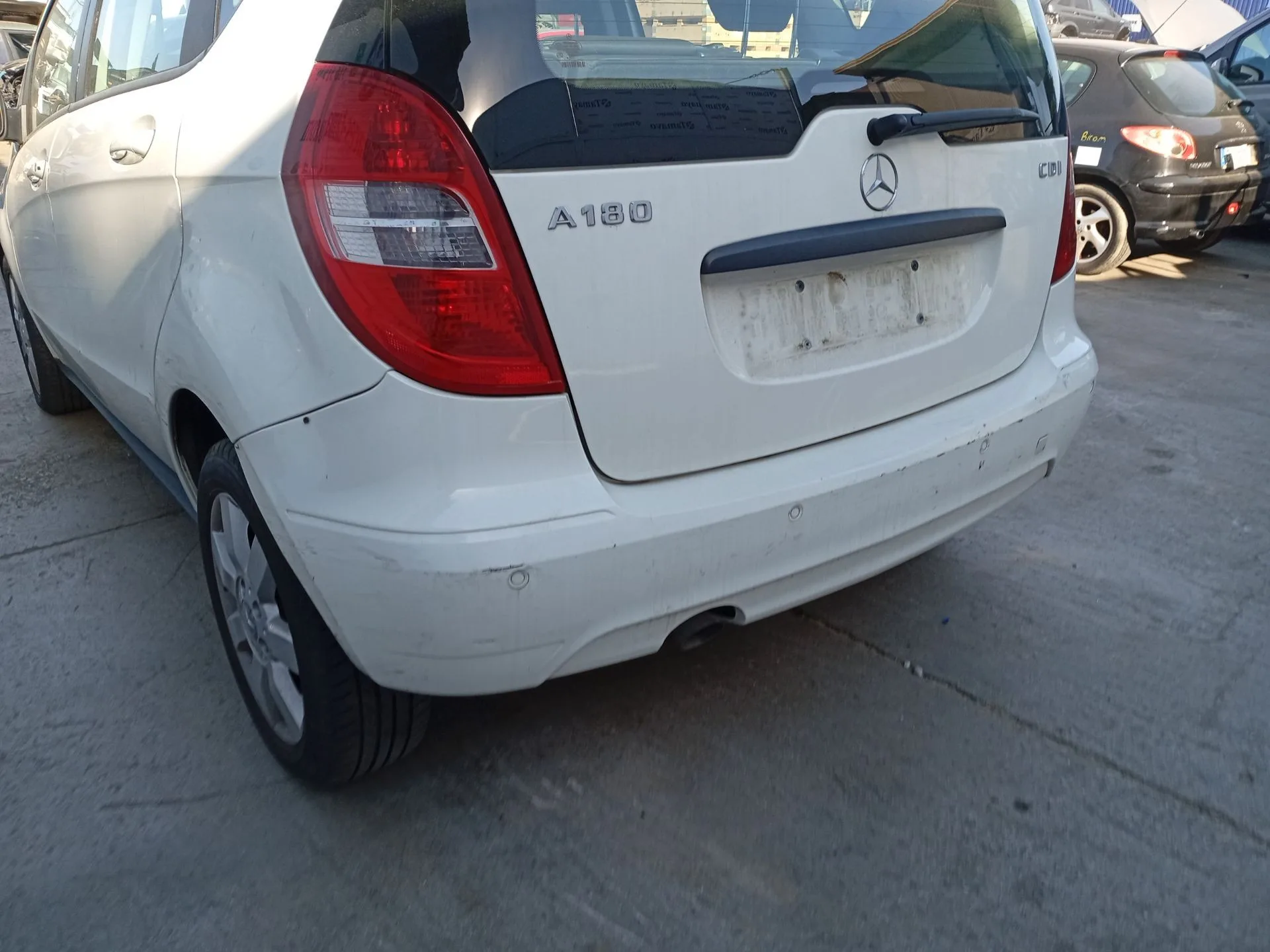 Paragolpes Trasero para Mercedes-Benz Clase A (W169)