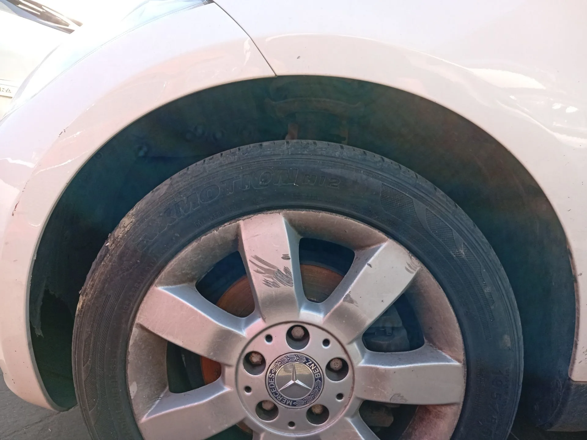 Paso De Rueda Delantero Izquierdo para Mercedes-Benz Clase A (W169)