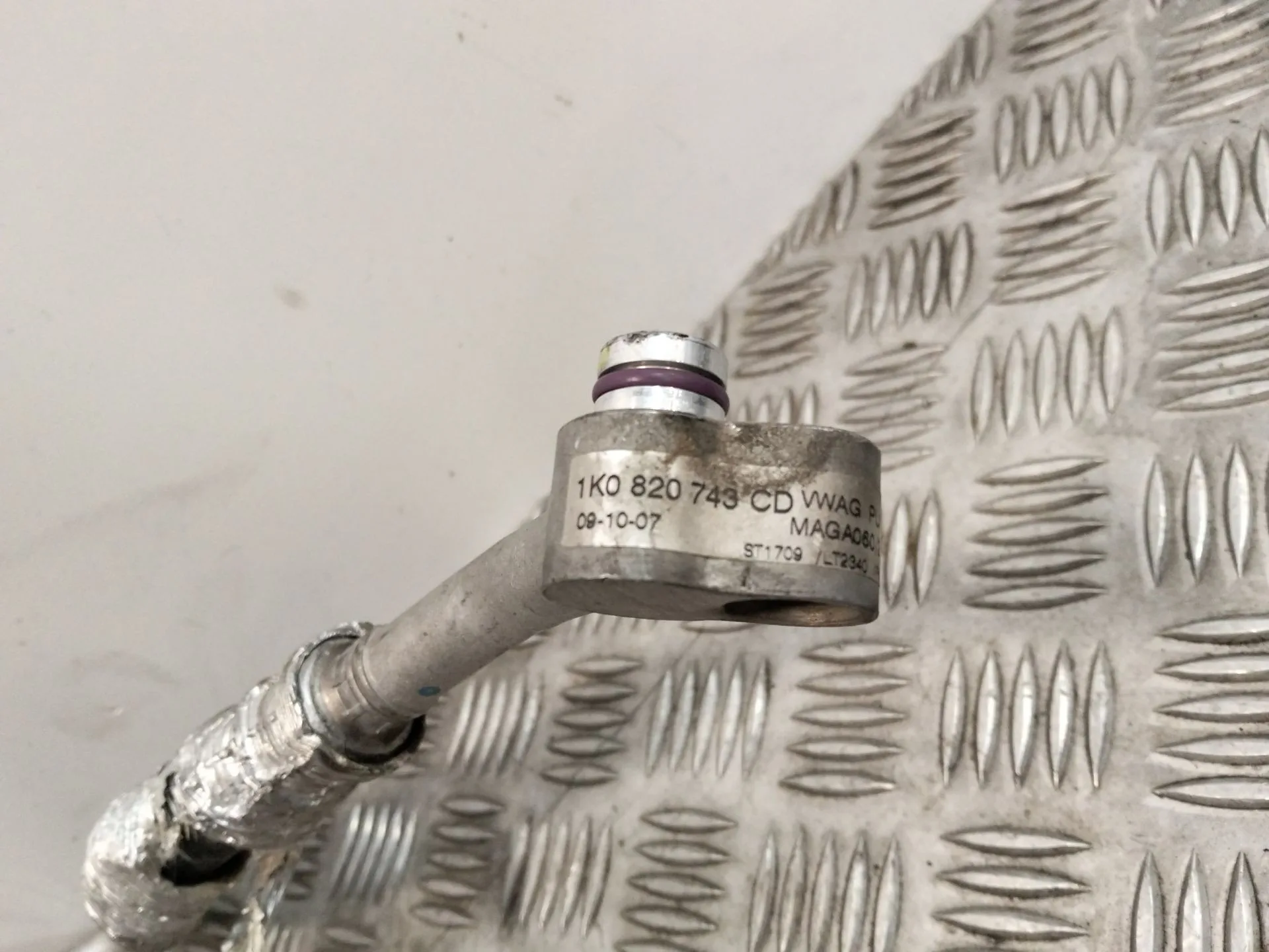 Tubos Aire Acondicionado para Volkswagen Eos (1F7)