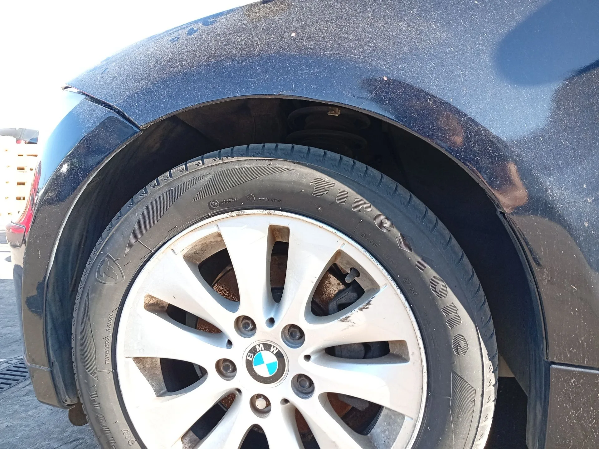 Paso De Rueda Delantero Izquierdo para Bmw 1 (E81)