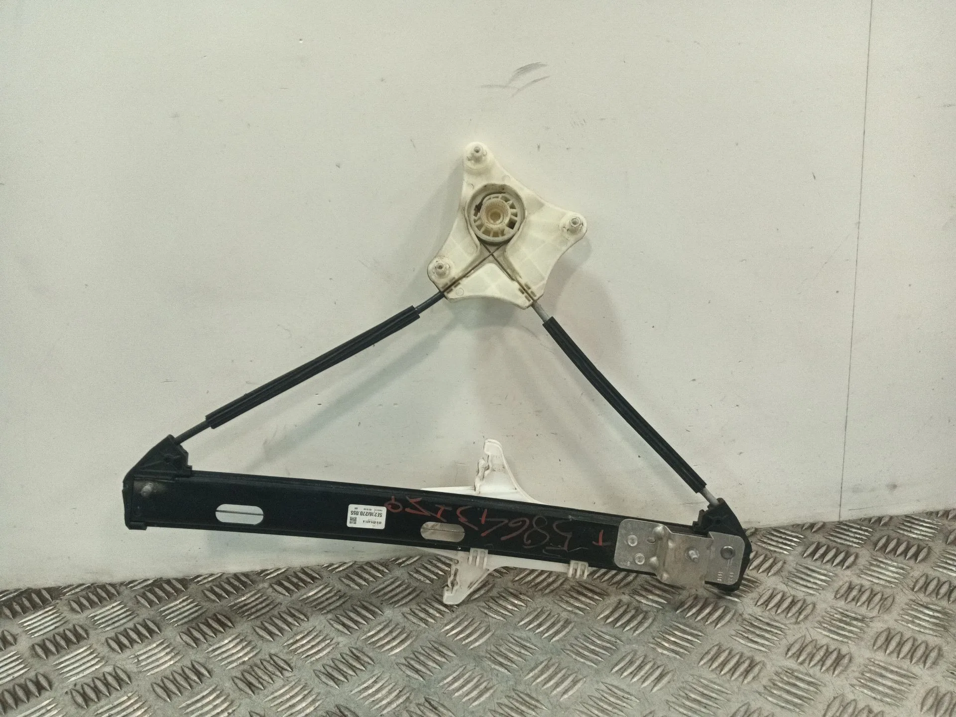 Elevalunas Trasero Izquierdo para Seat Ibiza (Kj1)