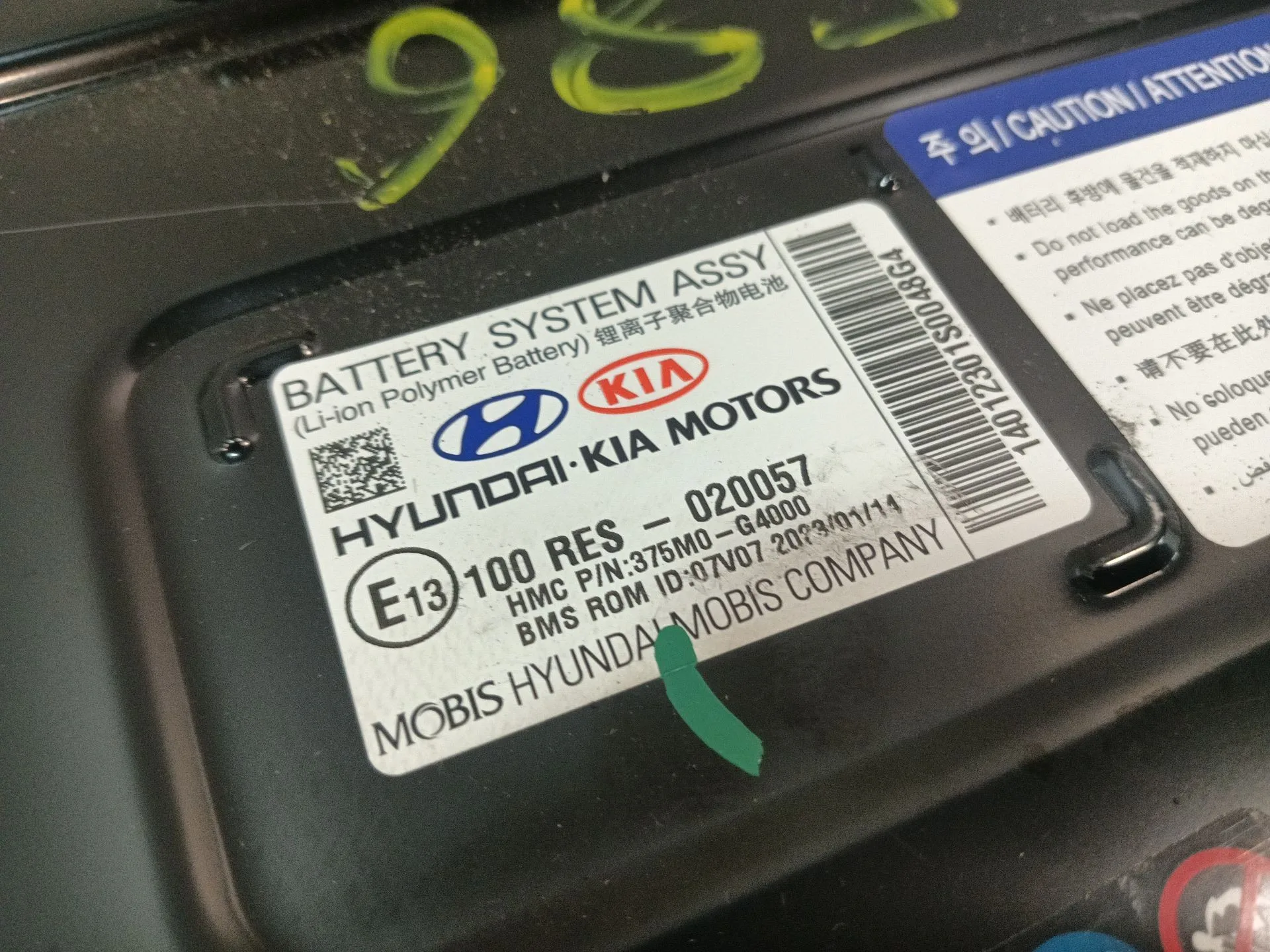 Bateria para Kia Xceed (Cd)