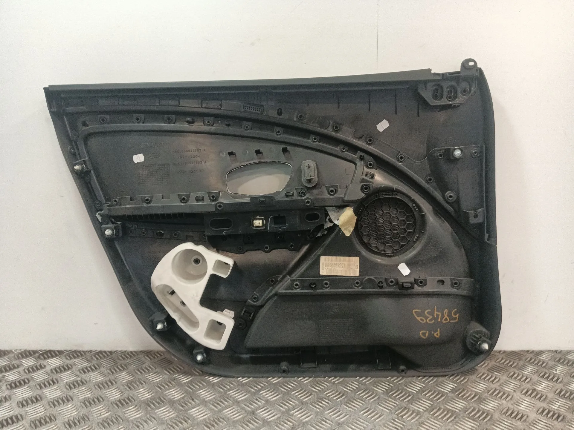 Guarnecido Puerta Delantera Derecha para Renault Megane Iii Berlina 5 P