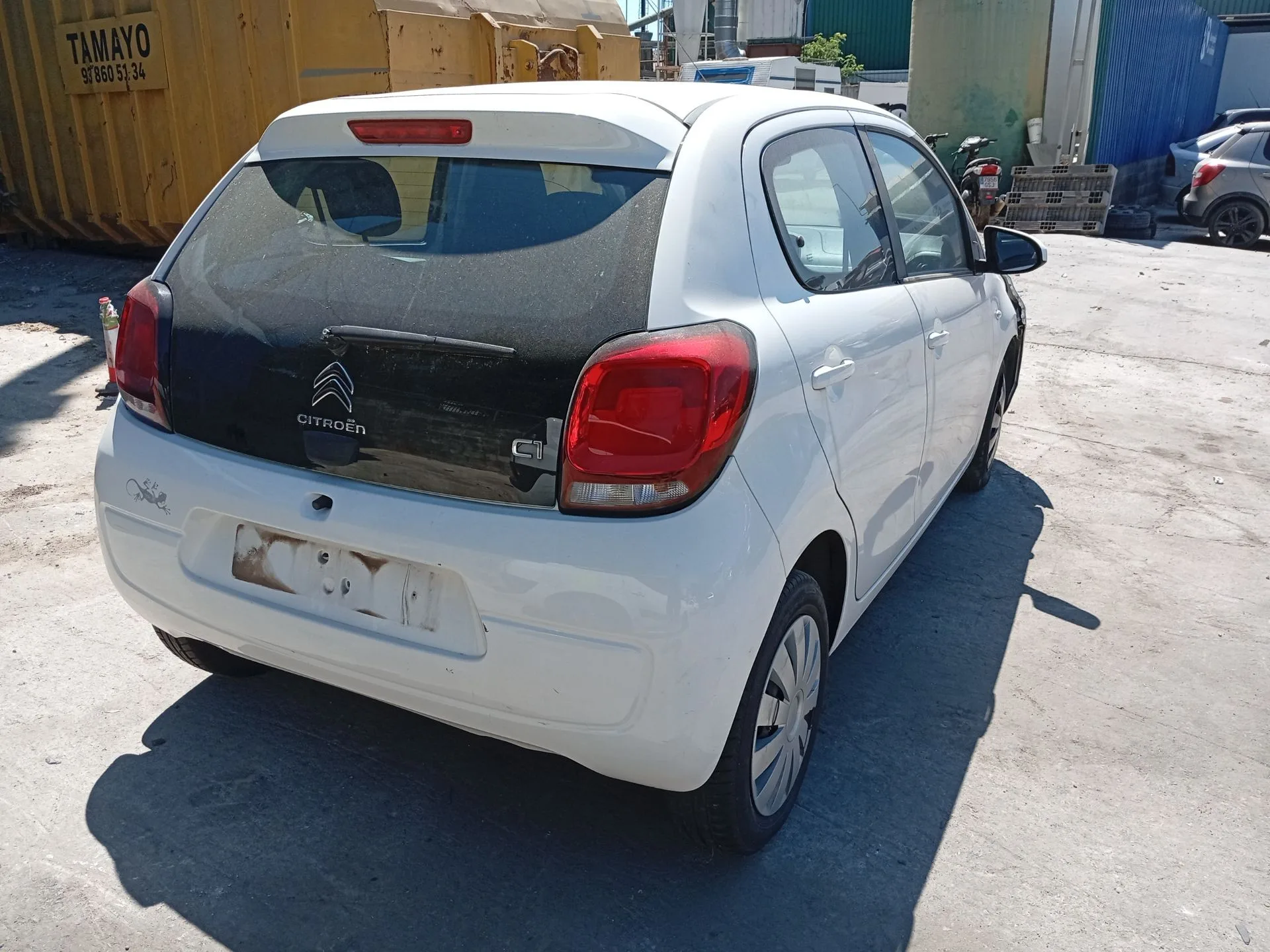 Amortiguador Trasero Derecho para Citroën C1 Ii (Pa_, Ps_)