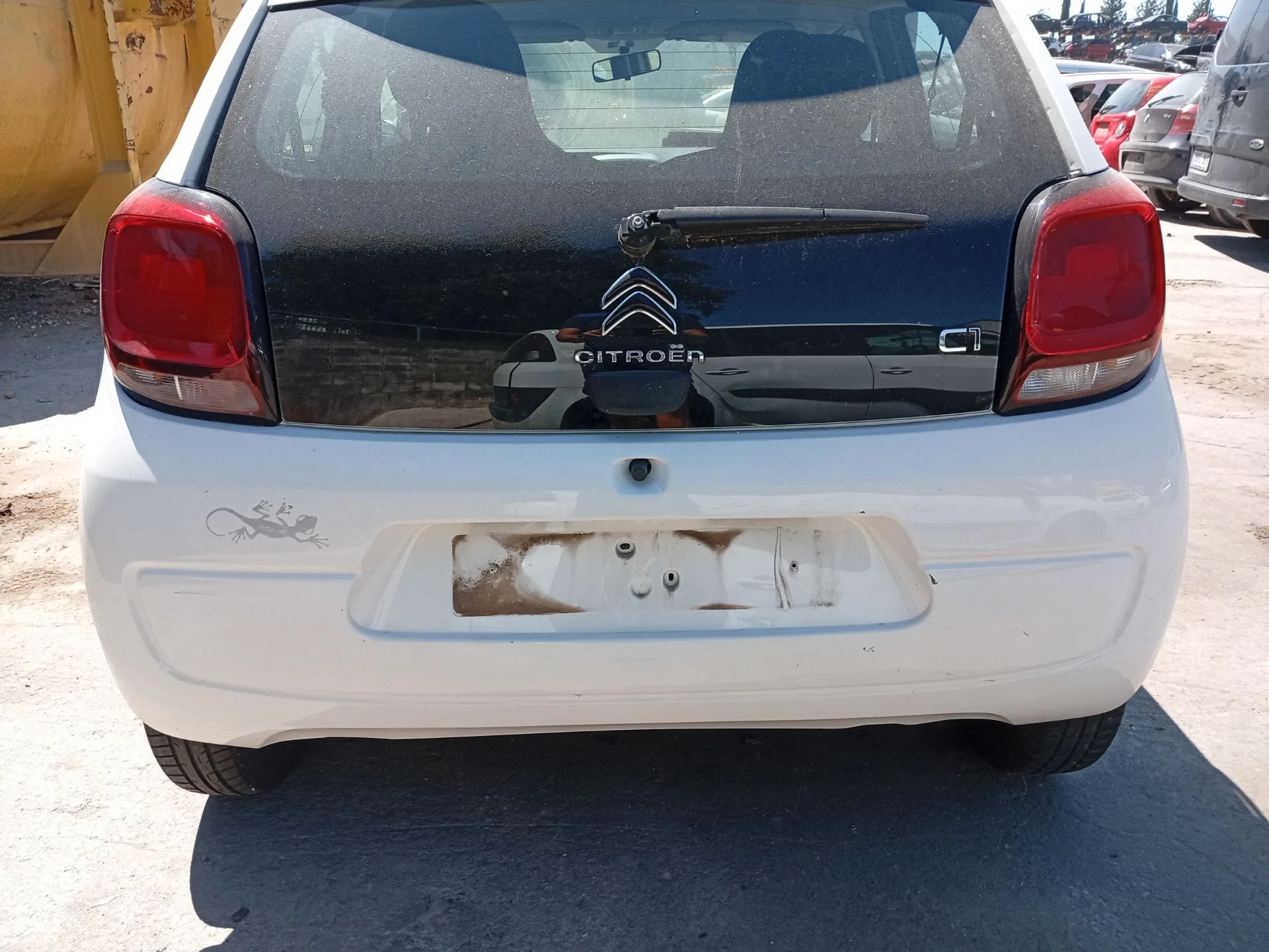 Paragolpes Trasero para Citroën C1 (Pm_, Pn_)