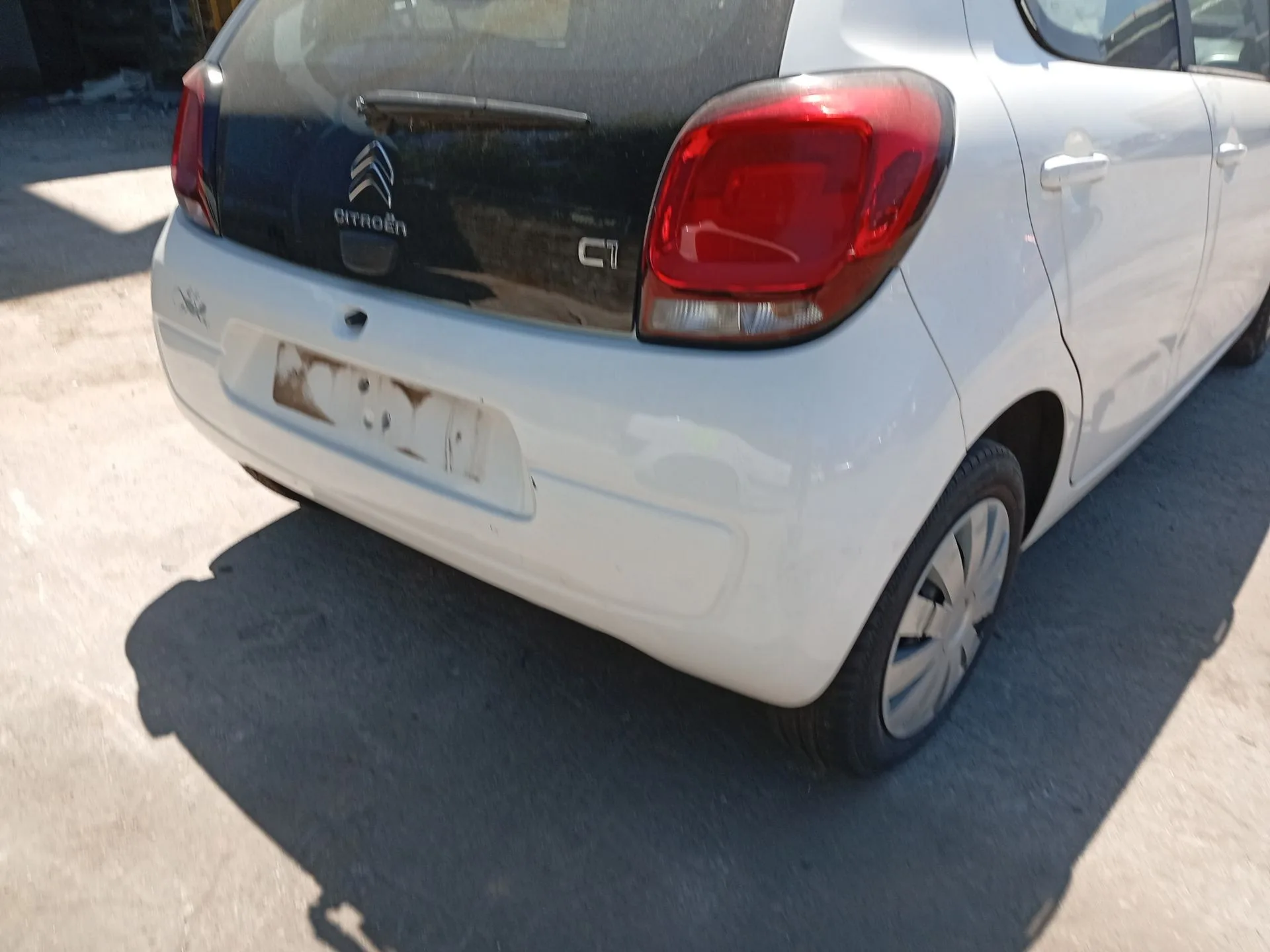 Paragolpes Trasero para Citroën C1 (Pm_, Pn_)