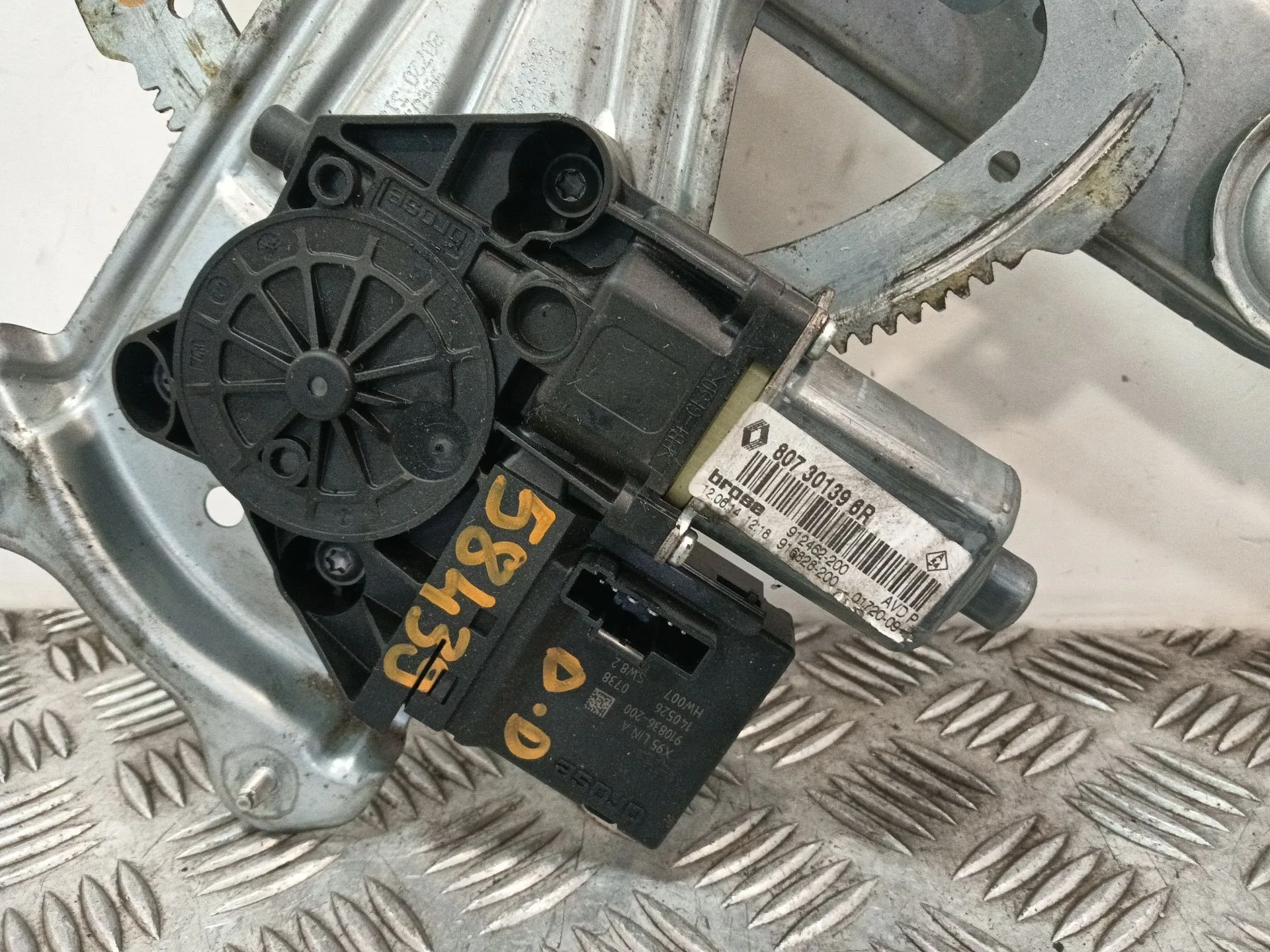 Elevalunas Delantero Derecho para Renault Megane Iii Berlina 5 P