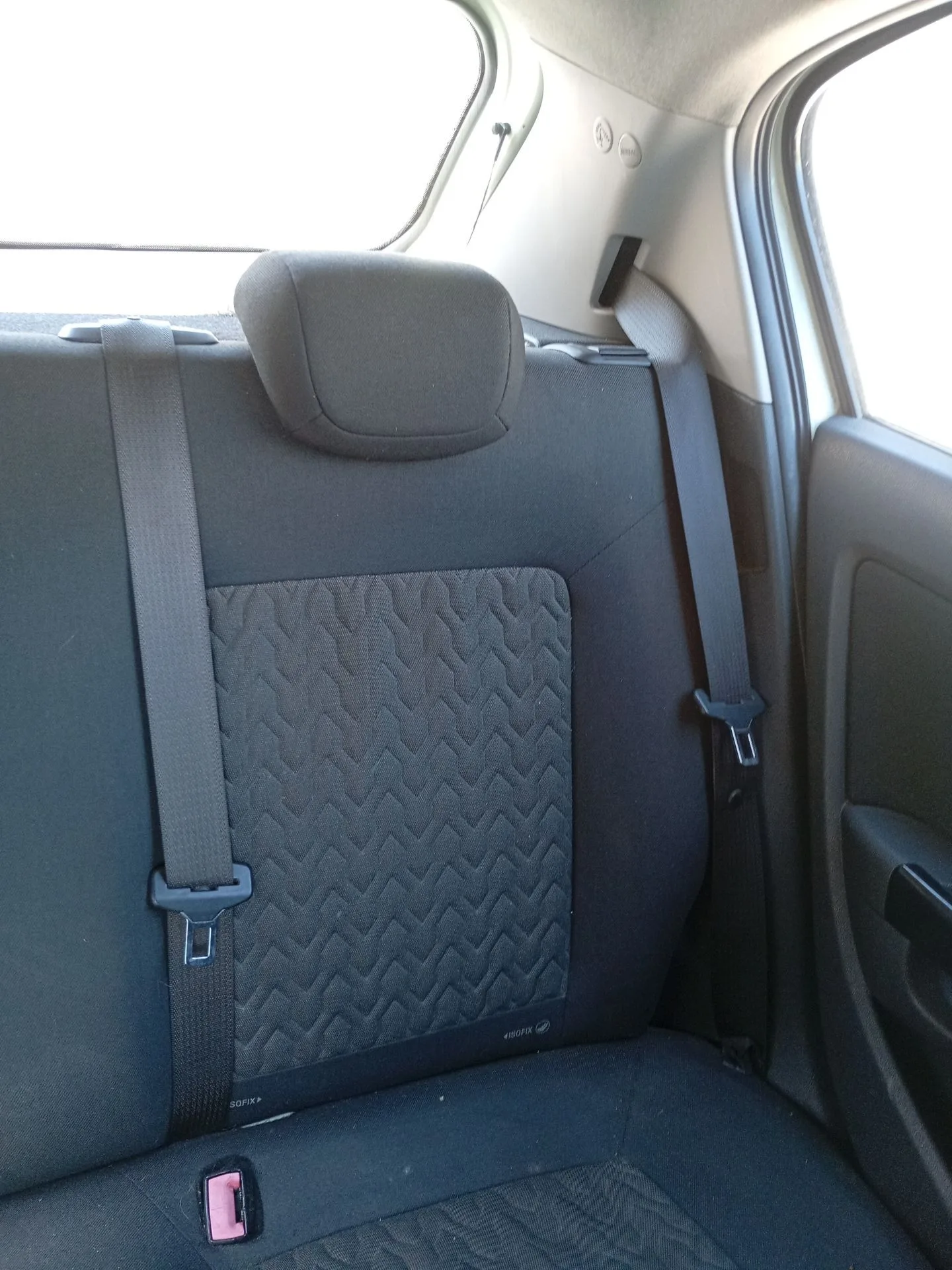 Cinturon Seguridad Trasero Izquierdo para Opel Corsa D (S07)