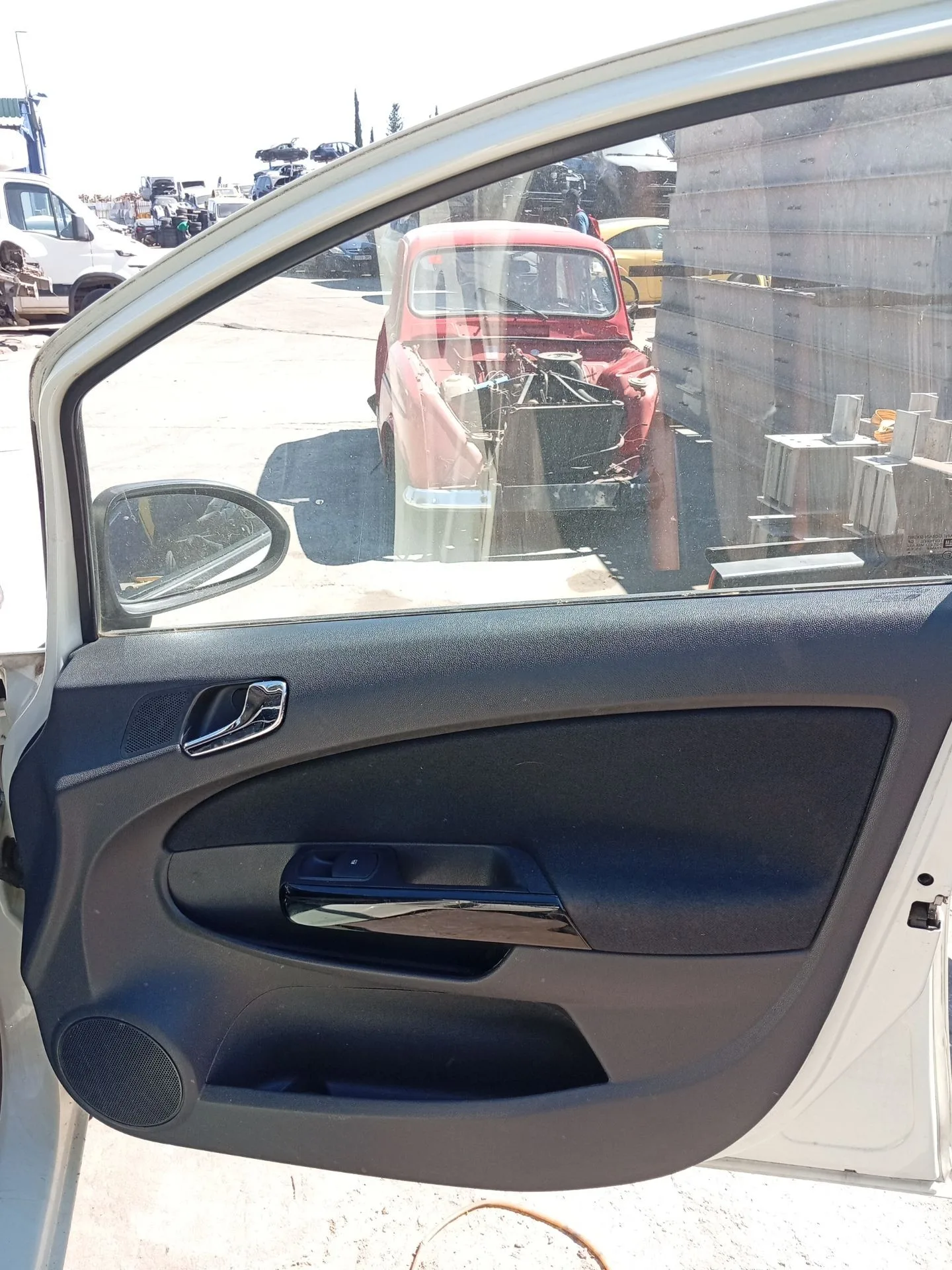 Elevalunas Delantero Derecho para Opel Corsa D (S07)