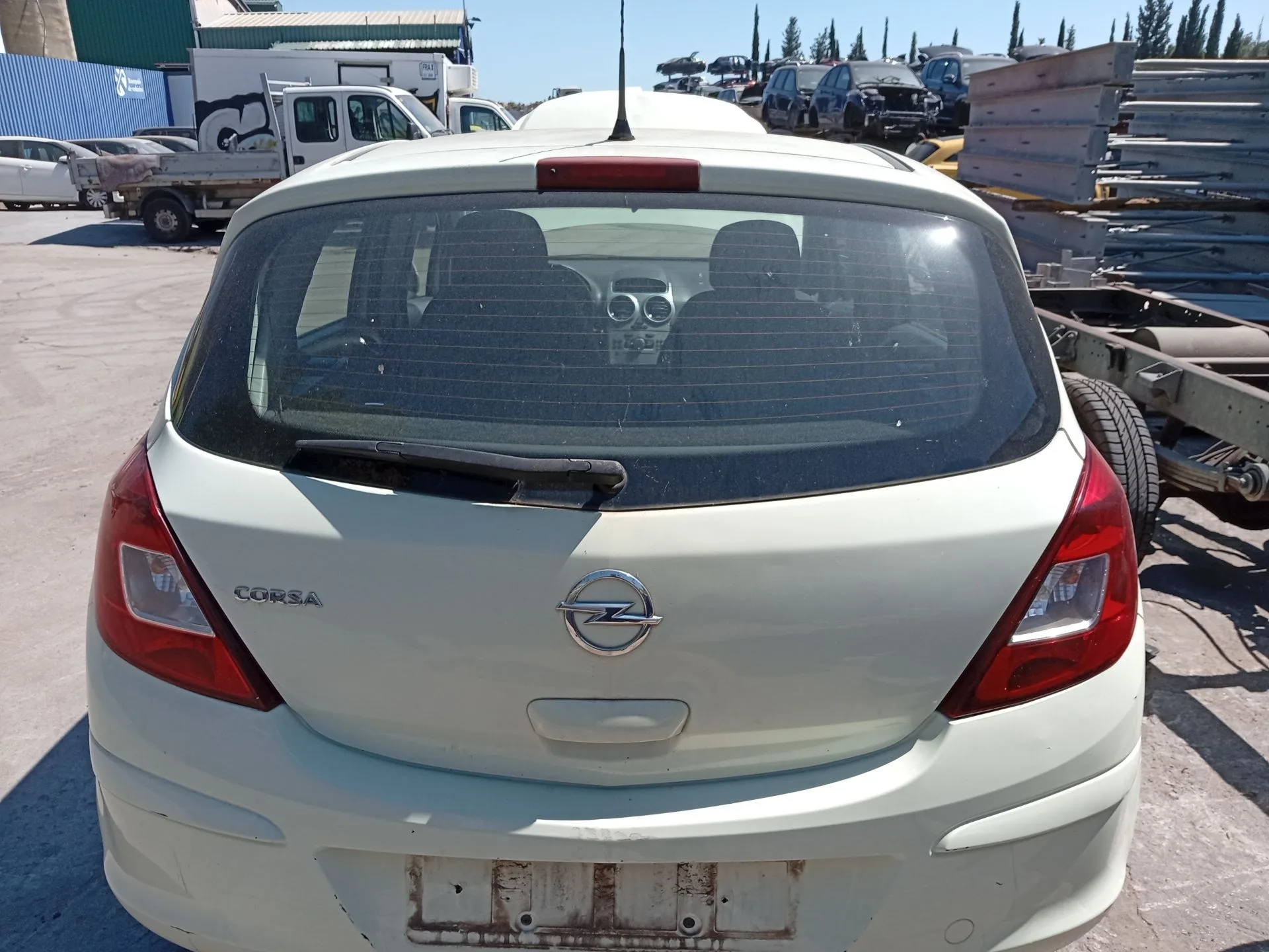 Motor Limpia Trasero para Opel Corsa D (S07)