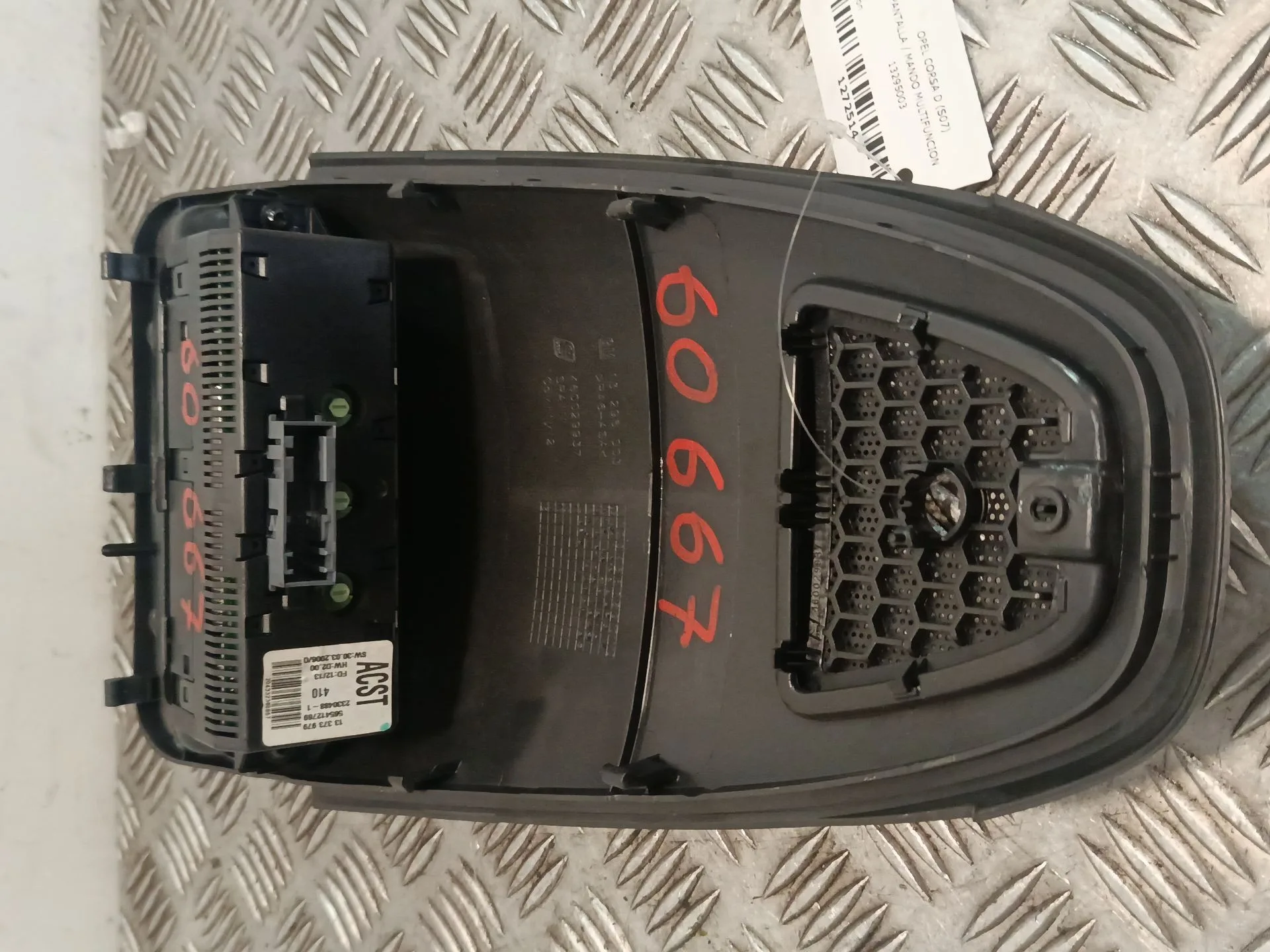 Pantalla / Mando Multifuncion para Opel Corsa D (S07)