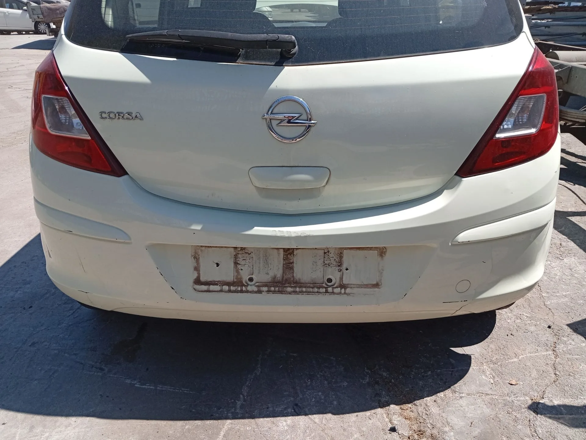 Paragolpes Trasero para Opel Corsa D (S07)