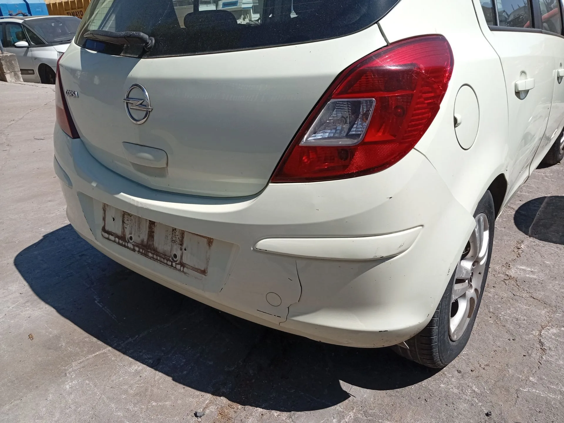 Paragolpes Trasero para Opel Corsa D (S07)