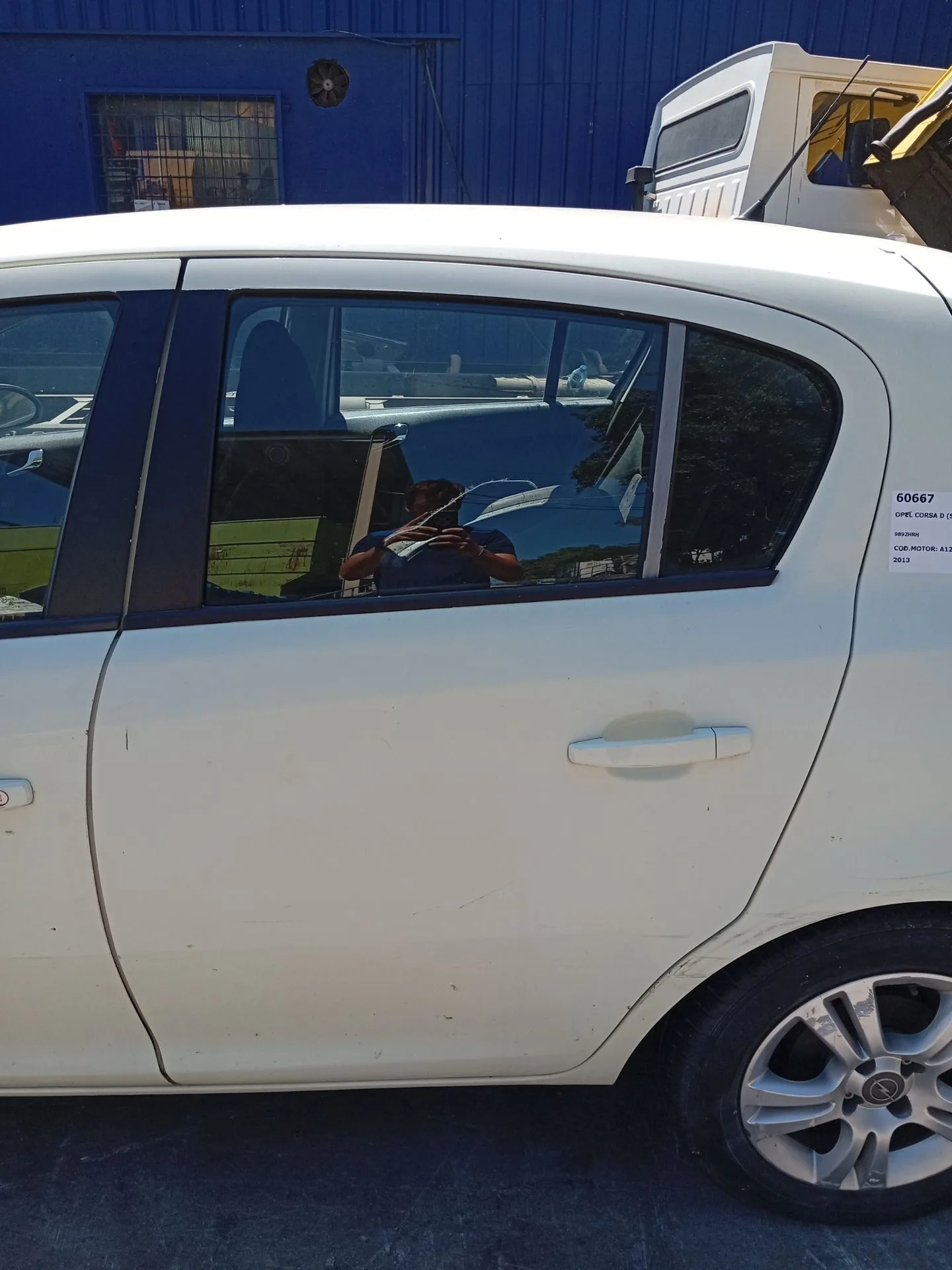 Puerta Trasera Izquierda para Opel Corsa D (S07)