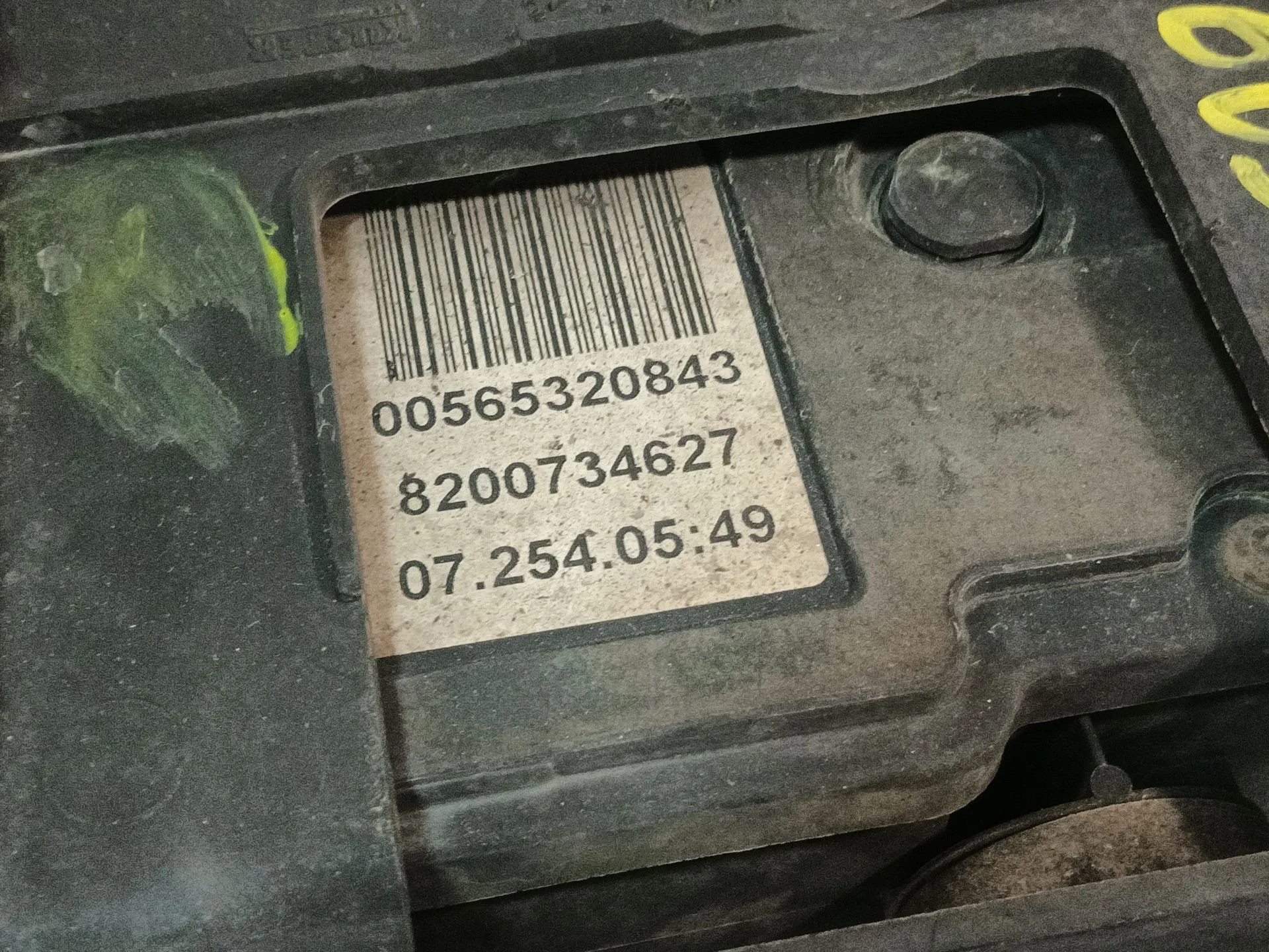 Freno De Mano Electrico para Renault Scenic Ii (Jm0/1_)