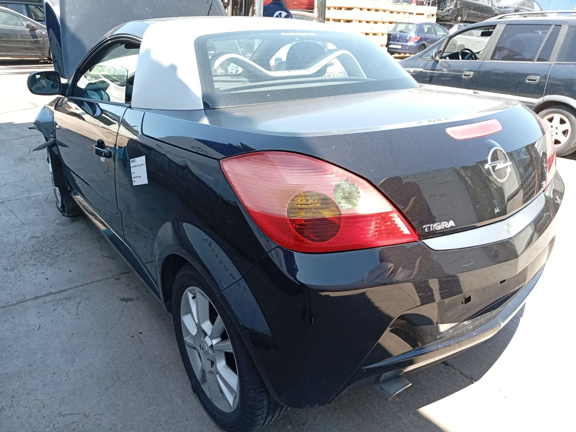 Amortiguador Trasero Izquierdo para Opel Tigra Twintop (X04)