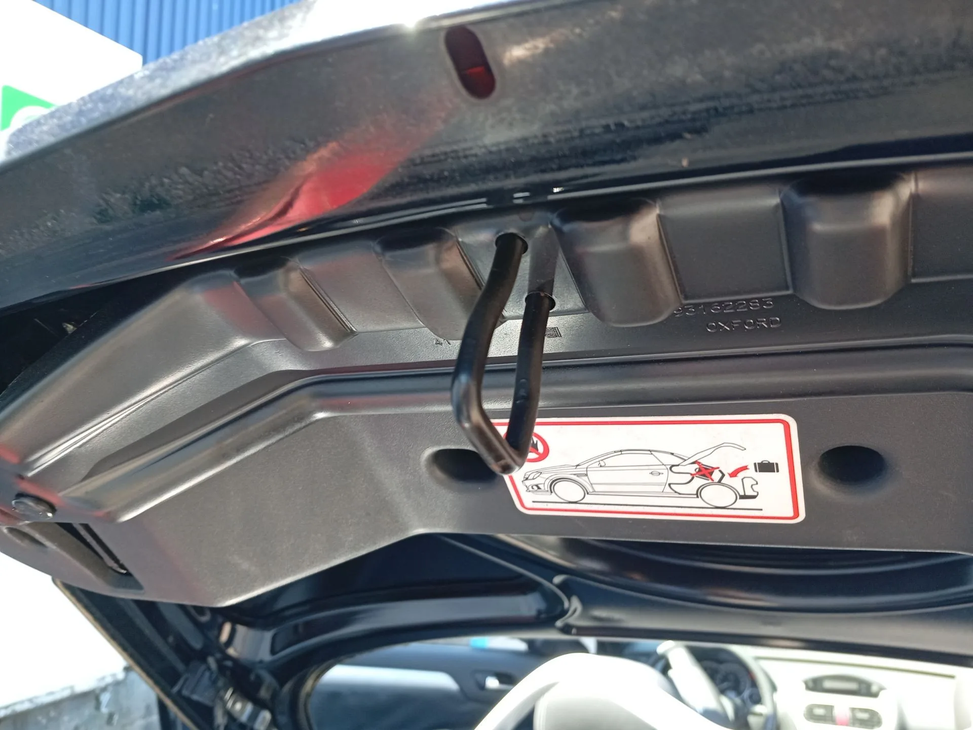Cerradura Maletero / Porton para Opel Tigra Twintop (X04)