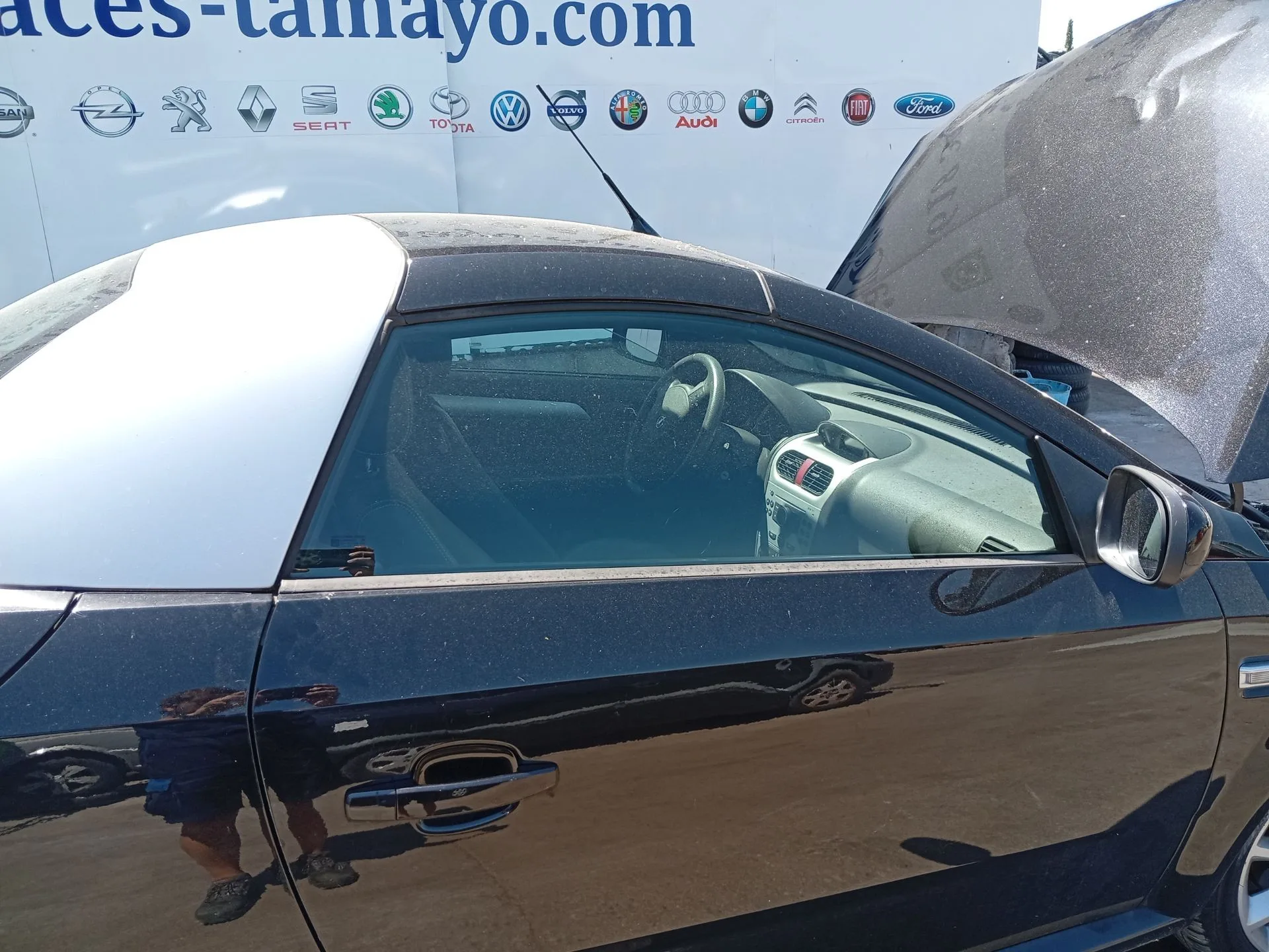 Luna Delantera Derecha para Opel Tigra Twintop (X04)